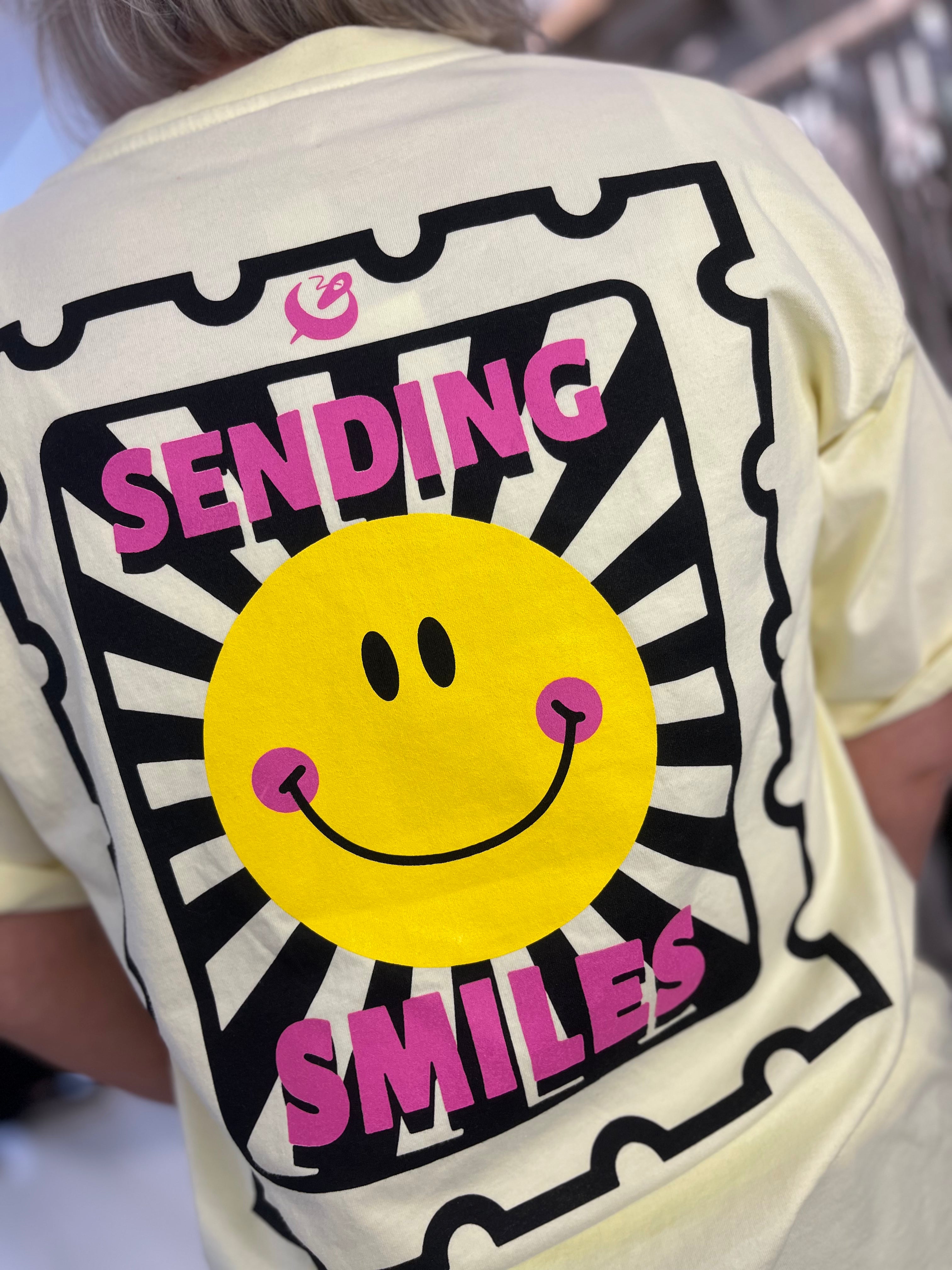 Sending Smiles Graphic Tee