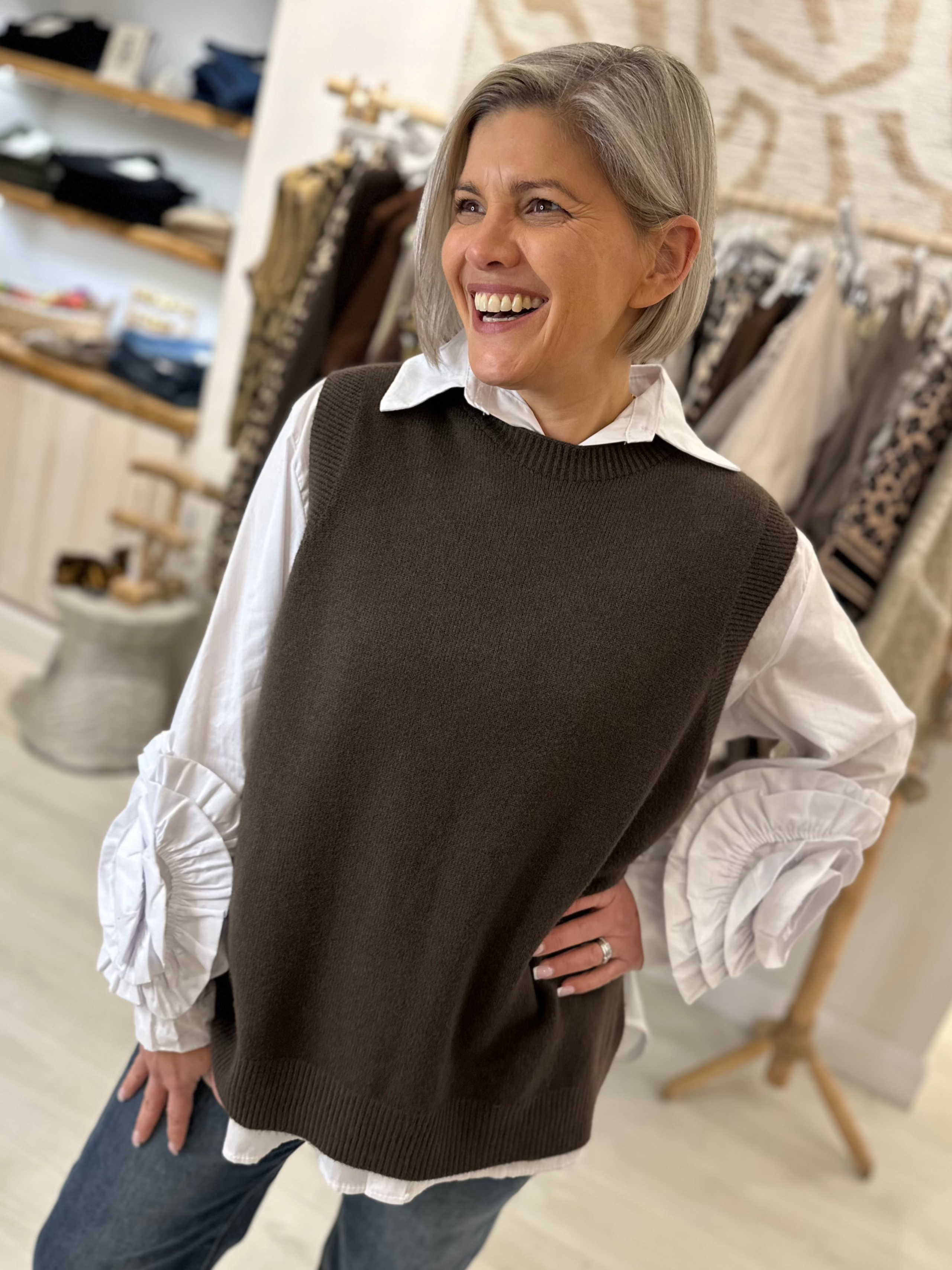 Luxe Oversized Vest