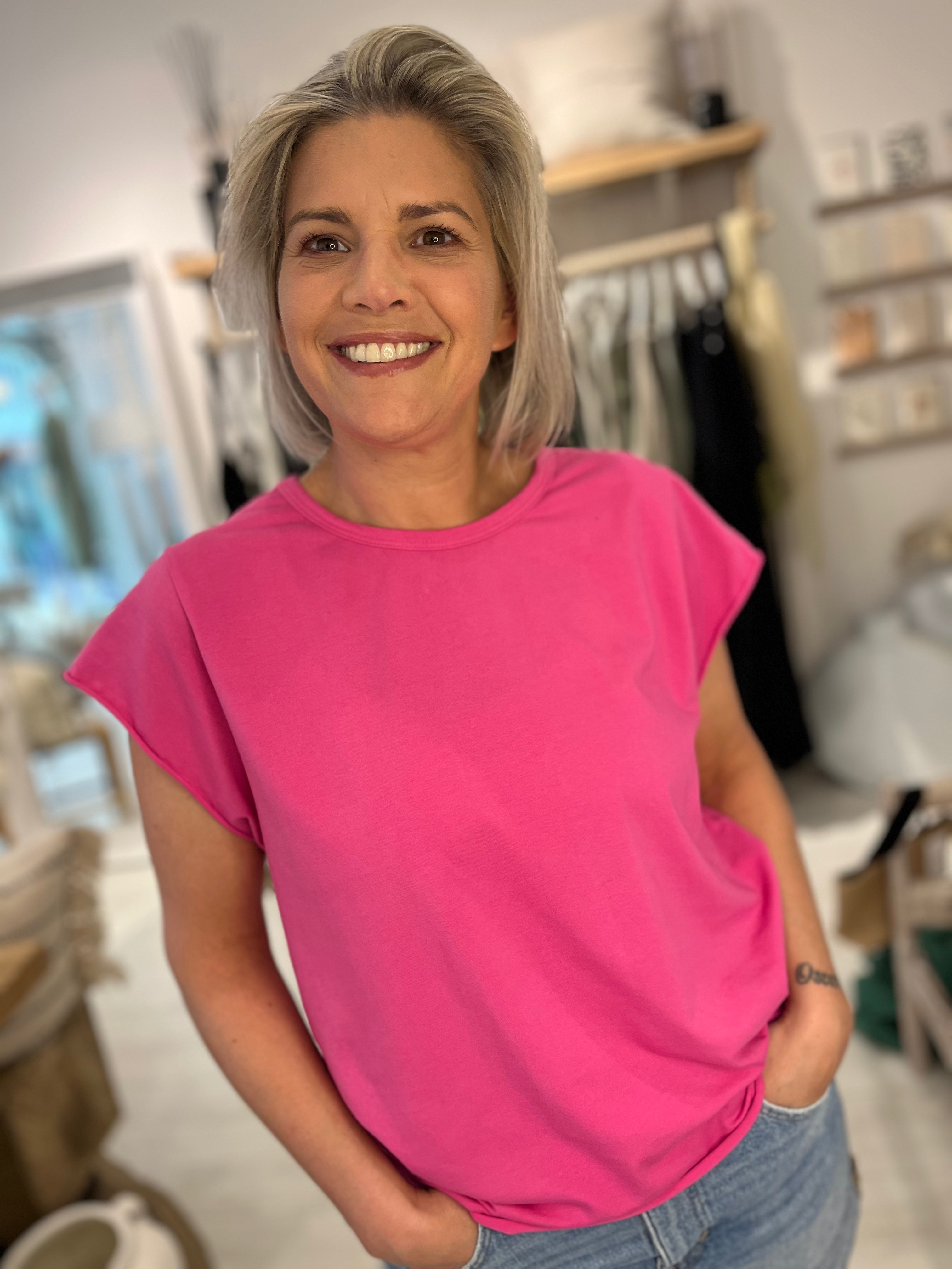 Cut Sleeve Tee