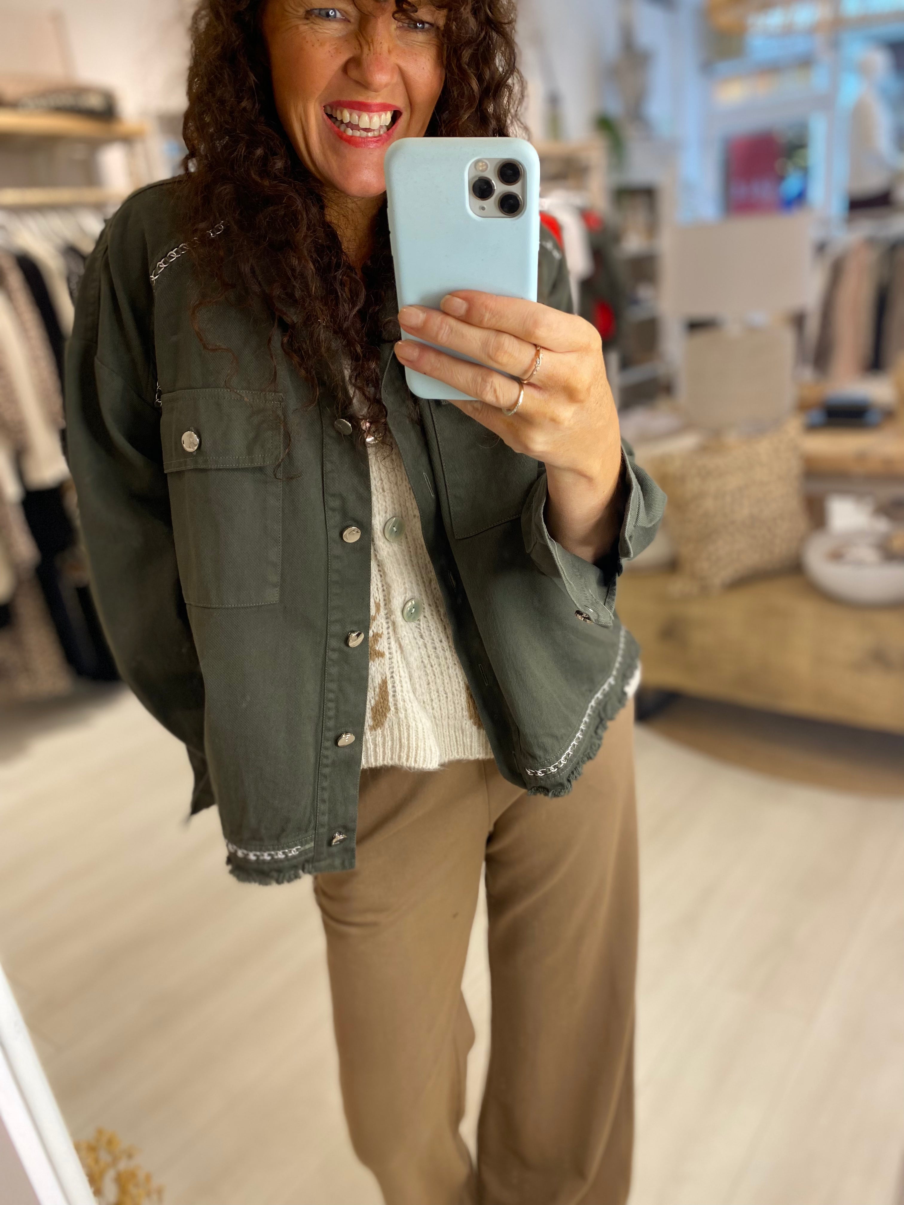 Chloe Canvas Jacket