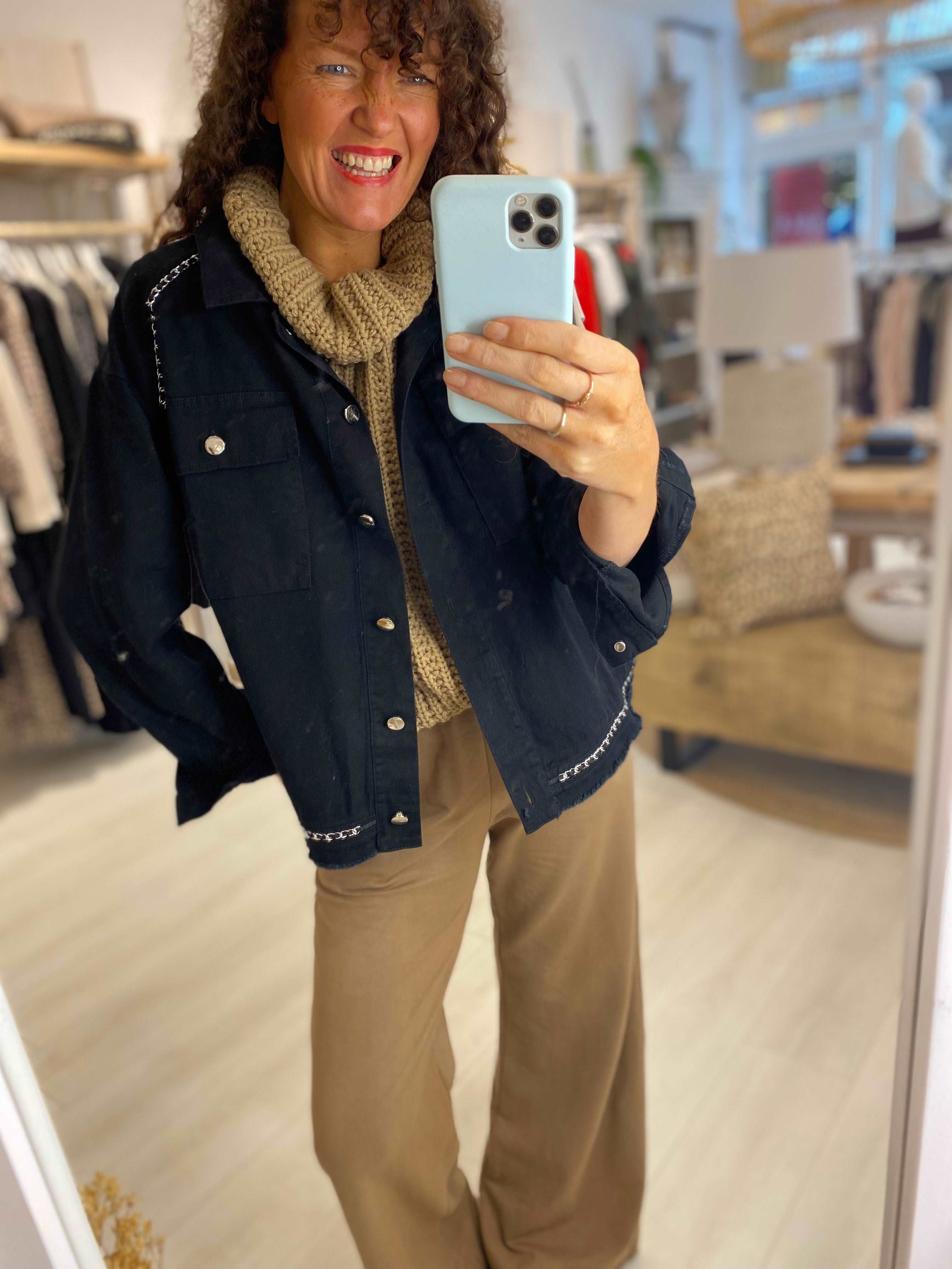 Chloe Canvas Jacket
