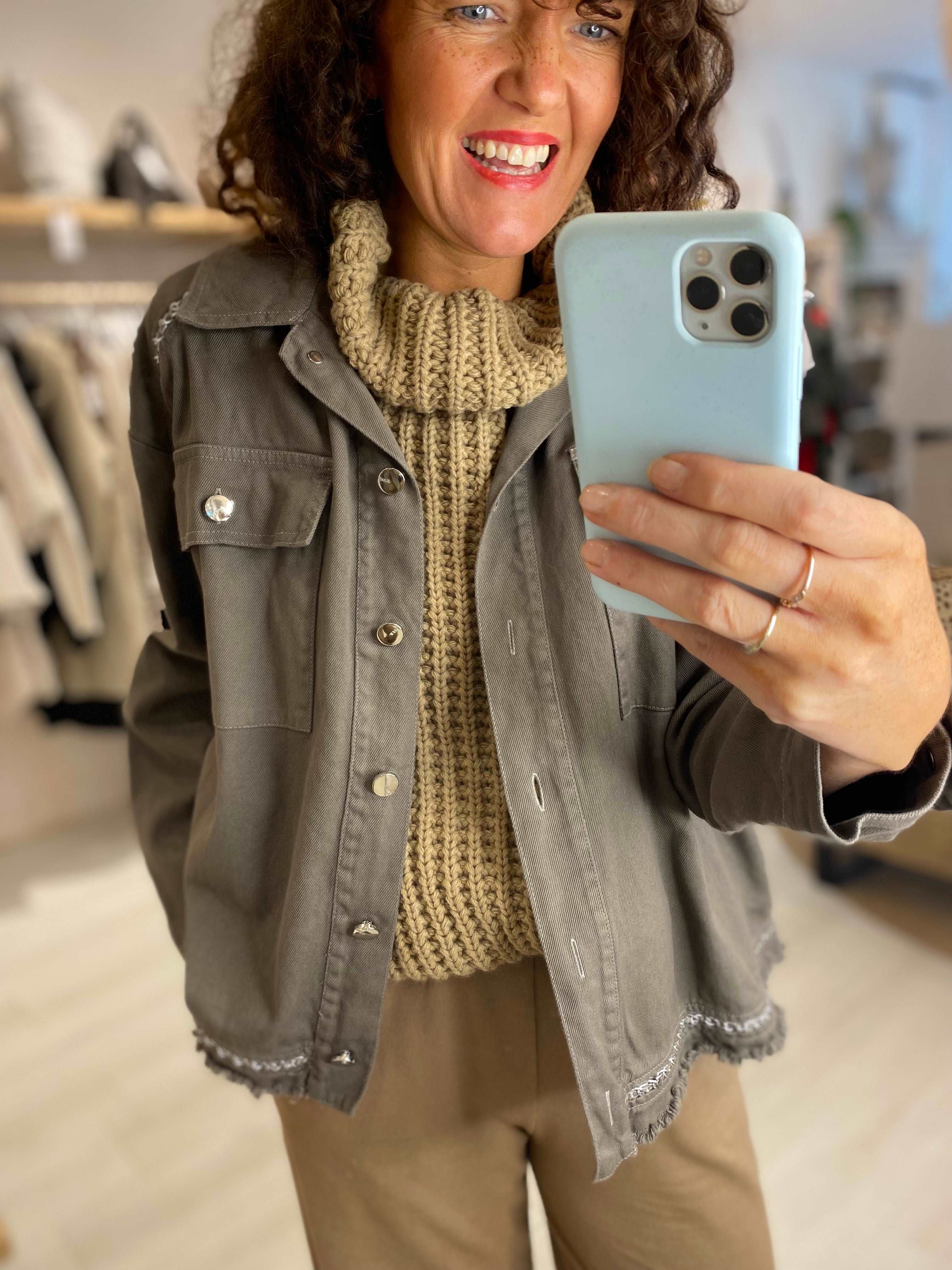 Chloe Canvas Jacket