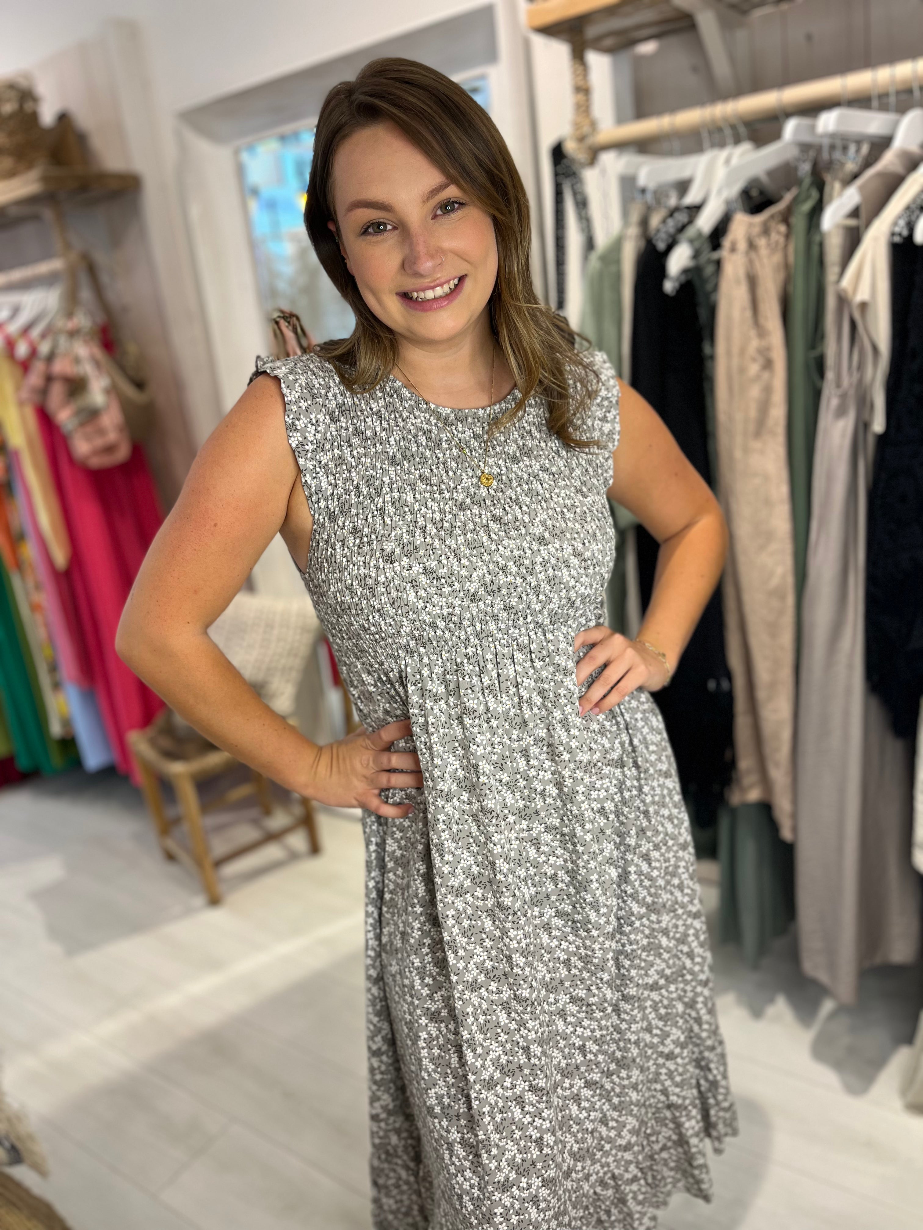 Ditsy Dress