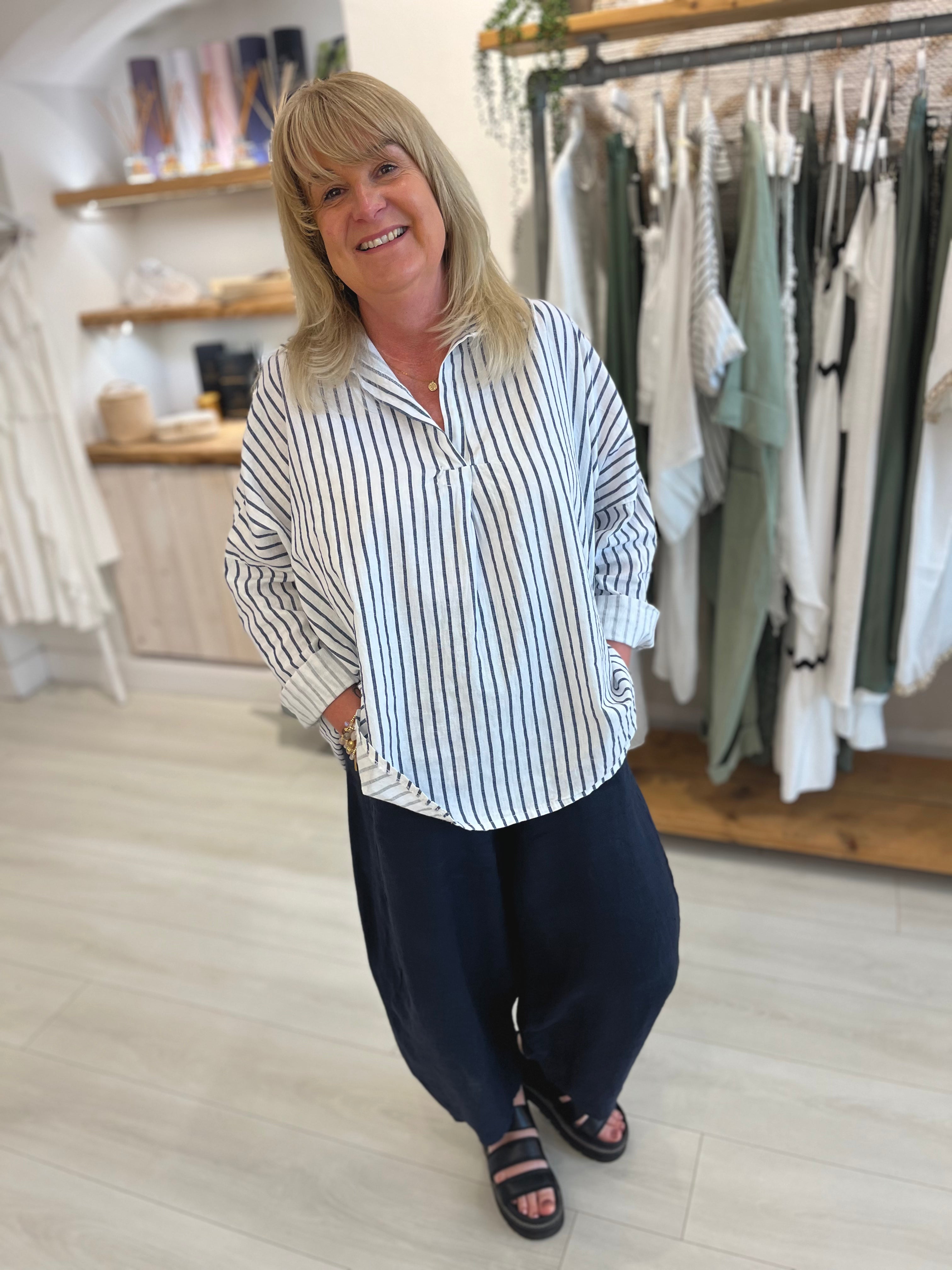 Gianna Striped Shirt