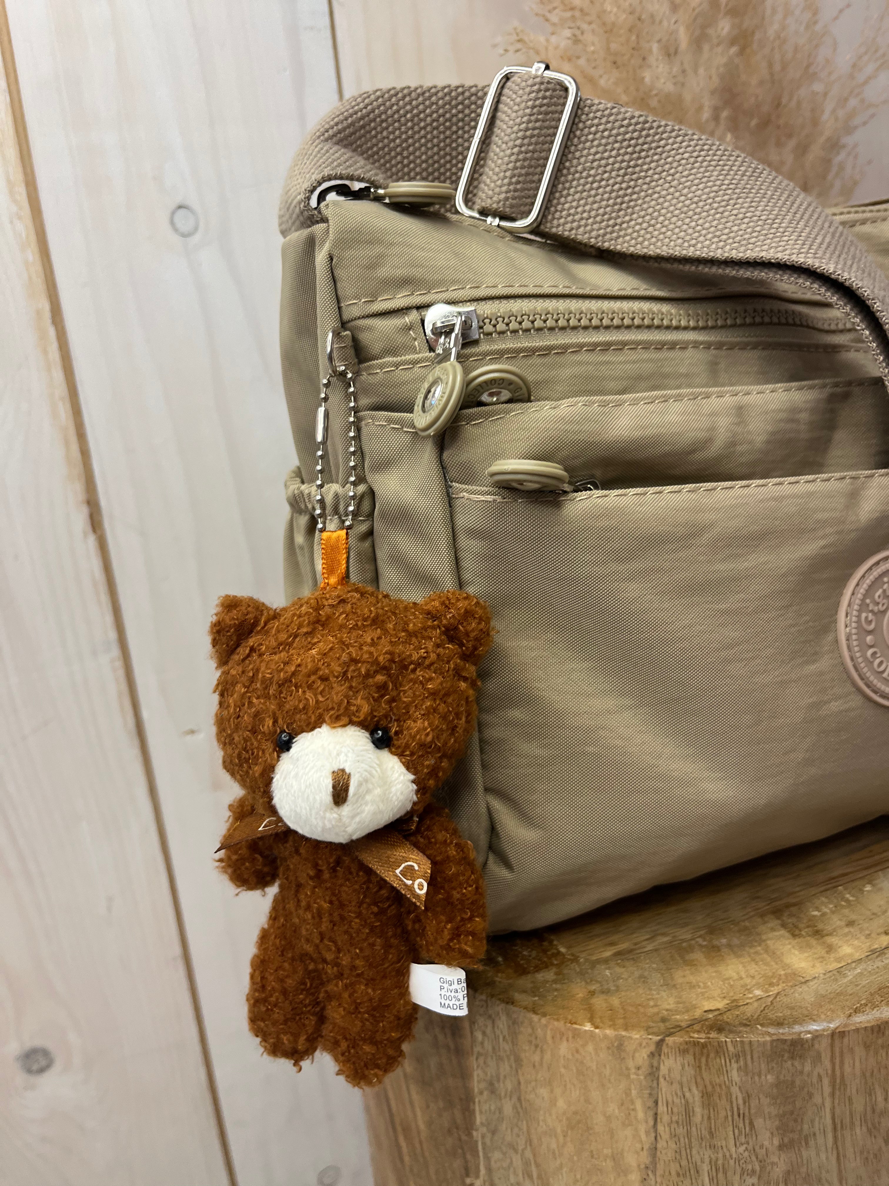 Medium Gigi Teddy Charm Bag