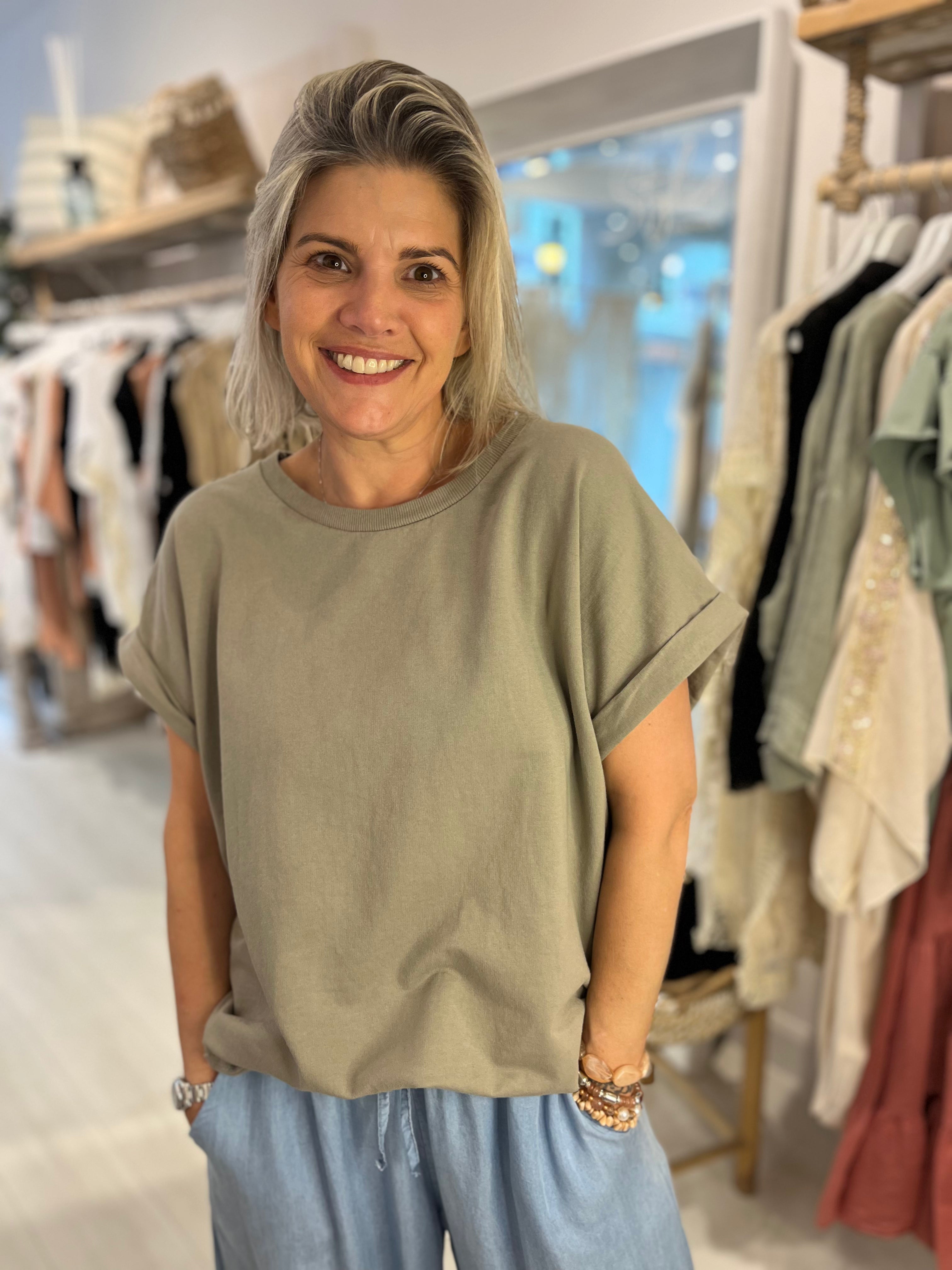 Cleo Cotton Tee