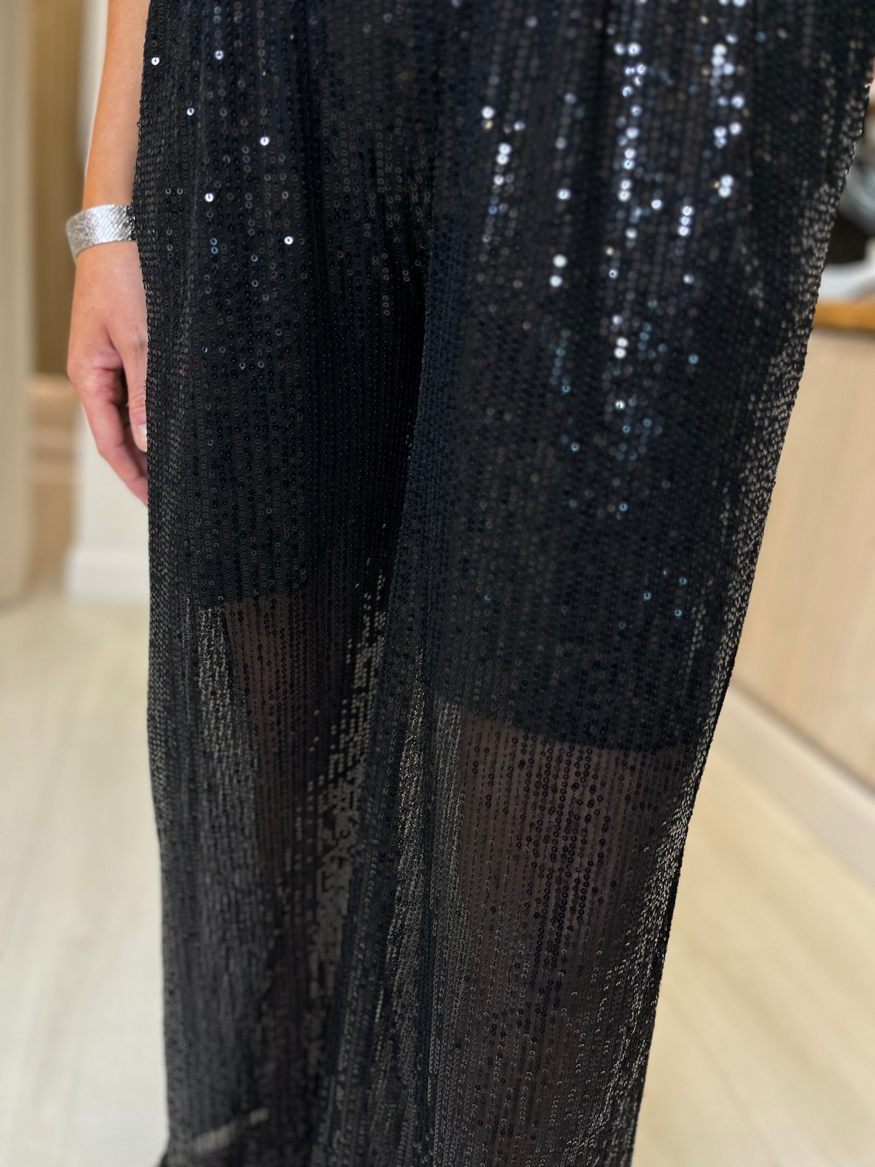 Alexa Sequin Trouser