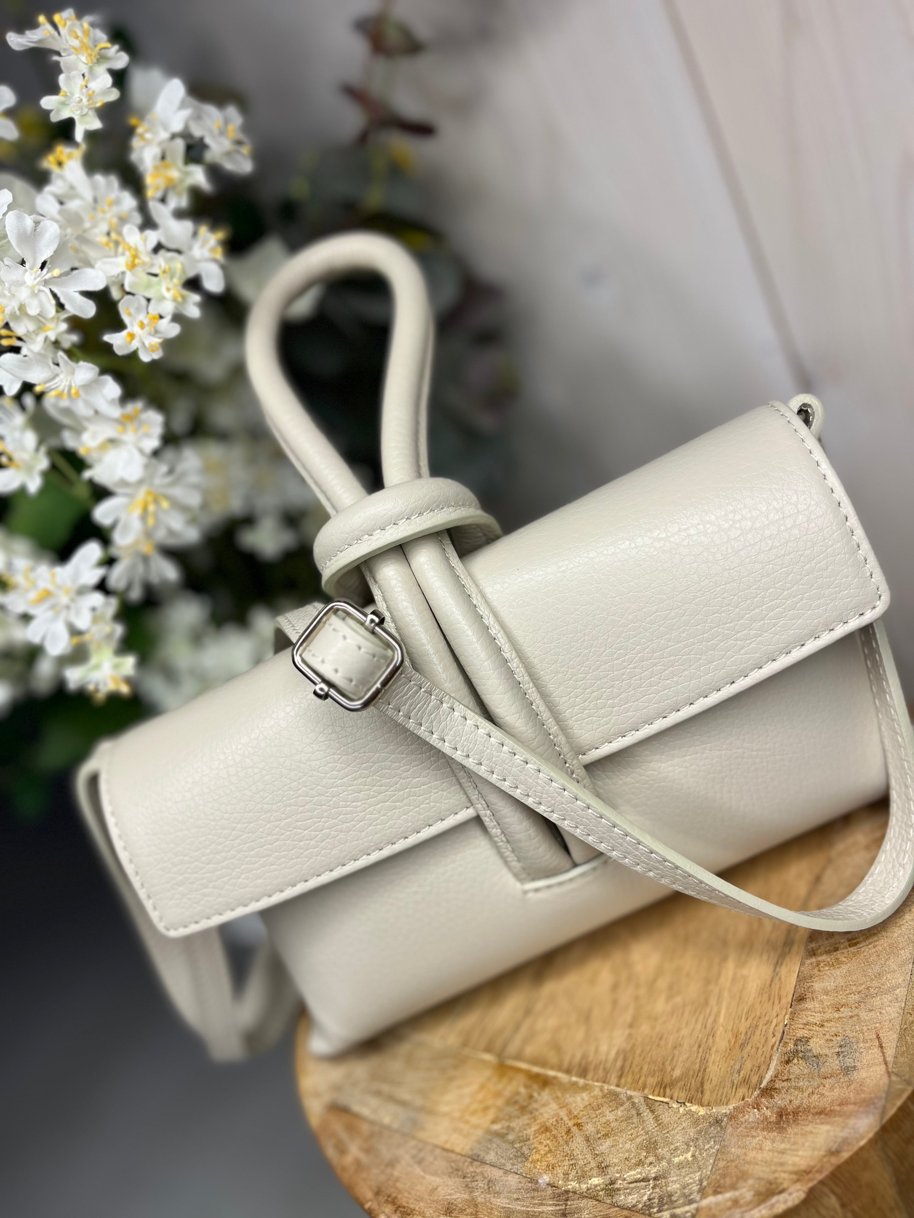 Lulu Loop Handle Leather Bag