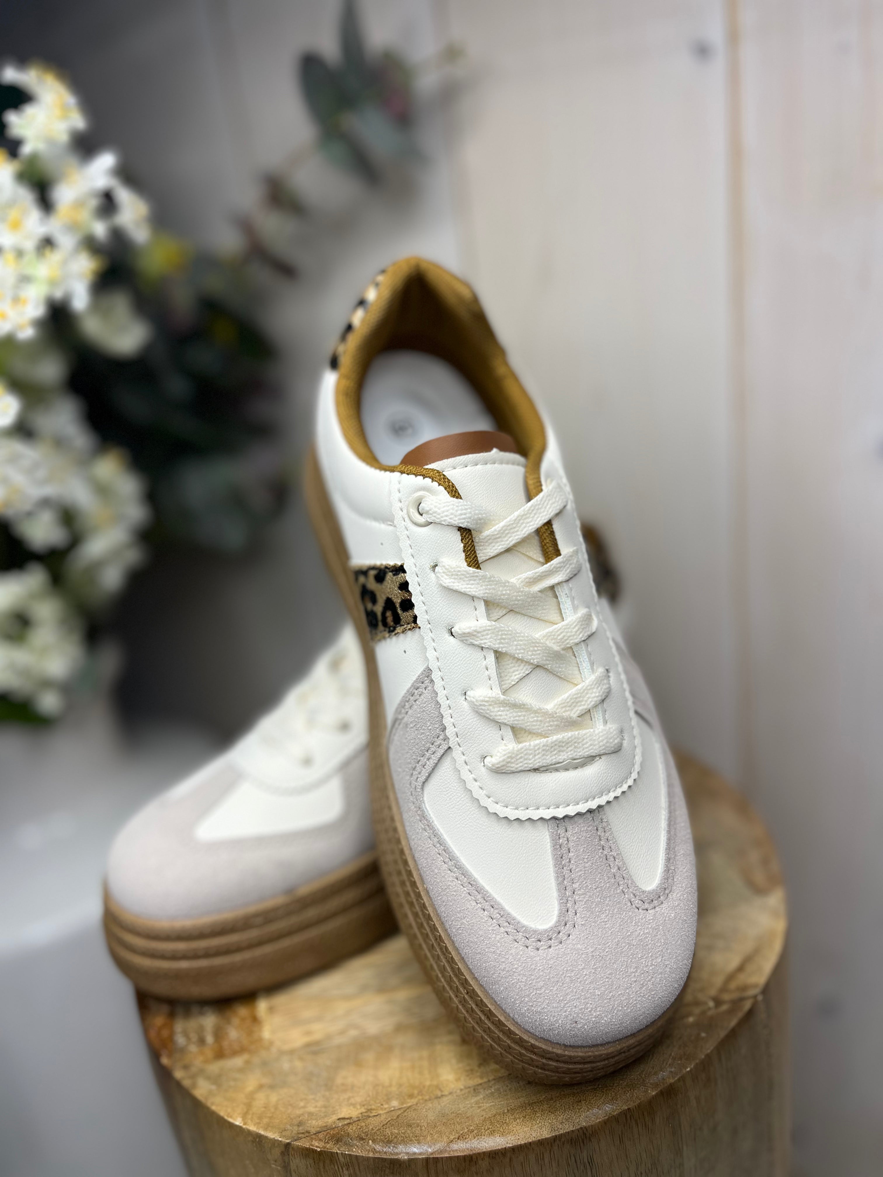 Leopard Stripe Trainer
