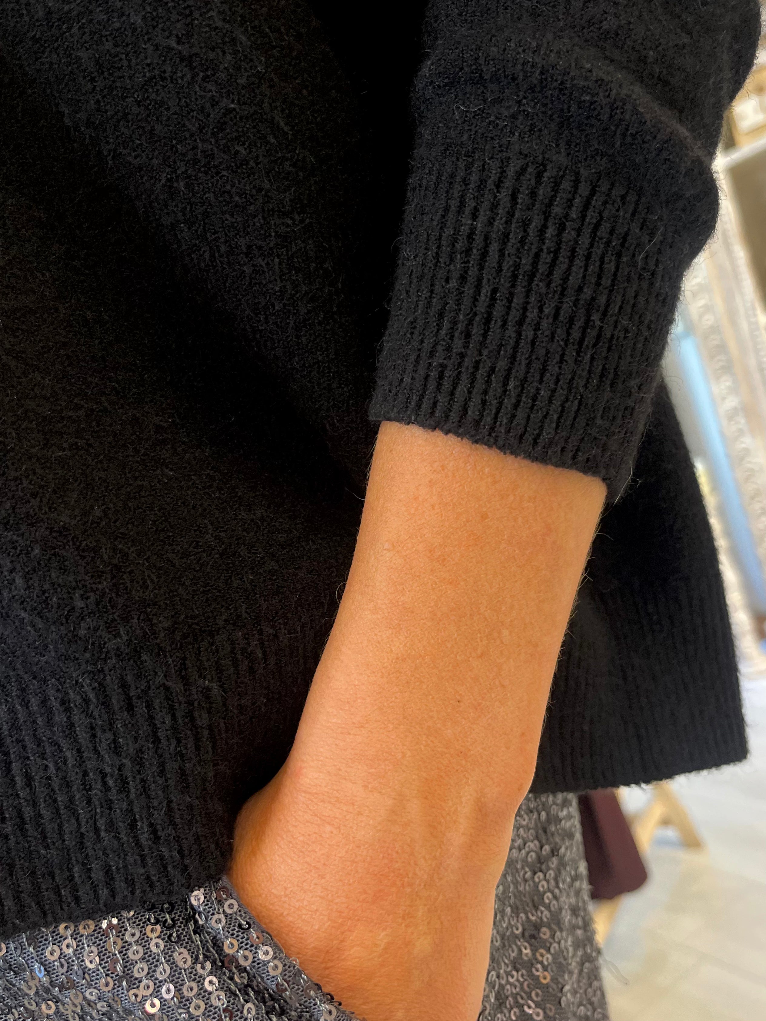 Luxe V-neck Knit