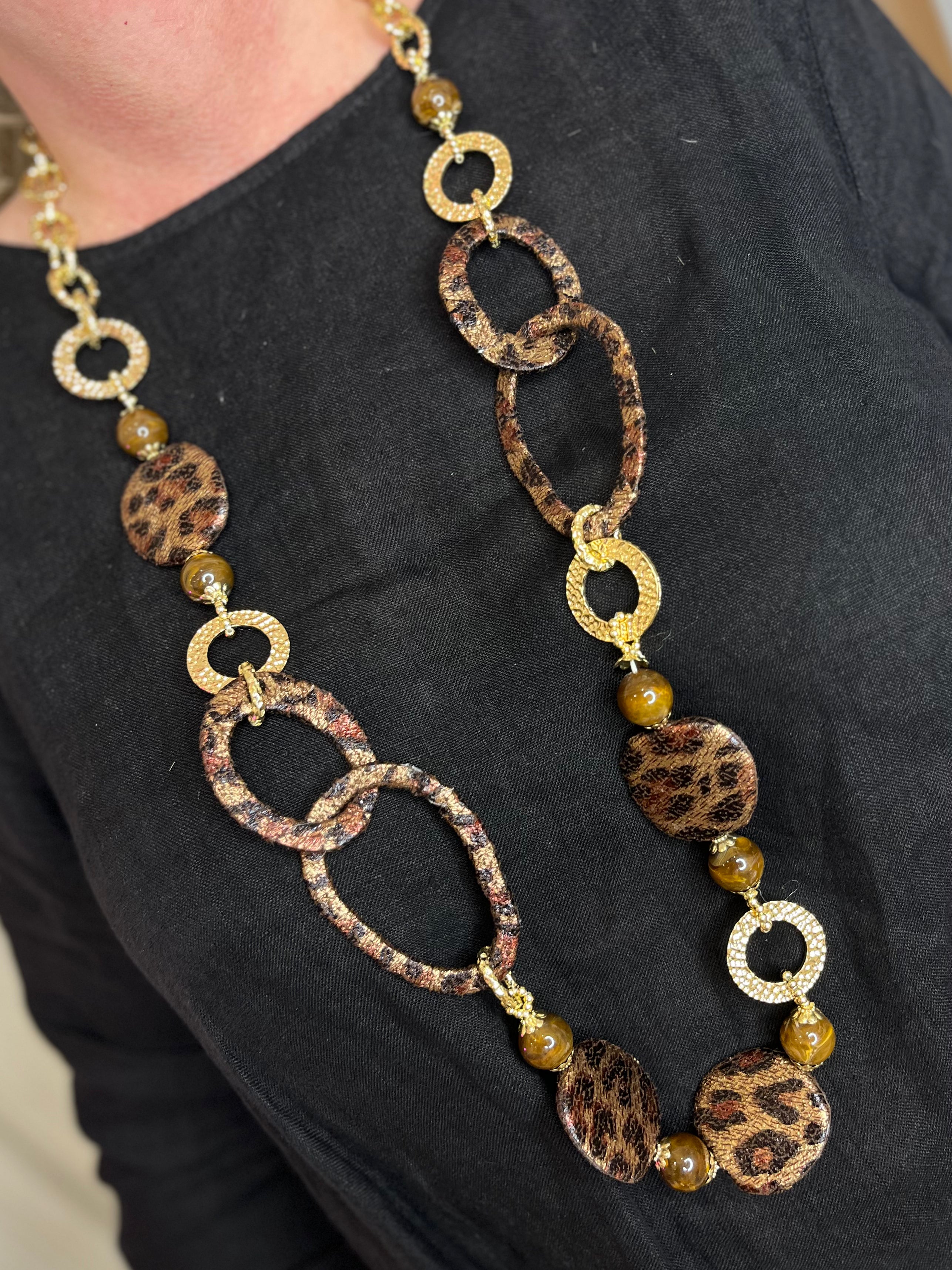 Simi Leopard Necklace