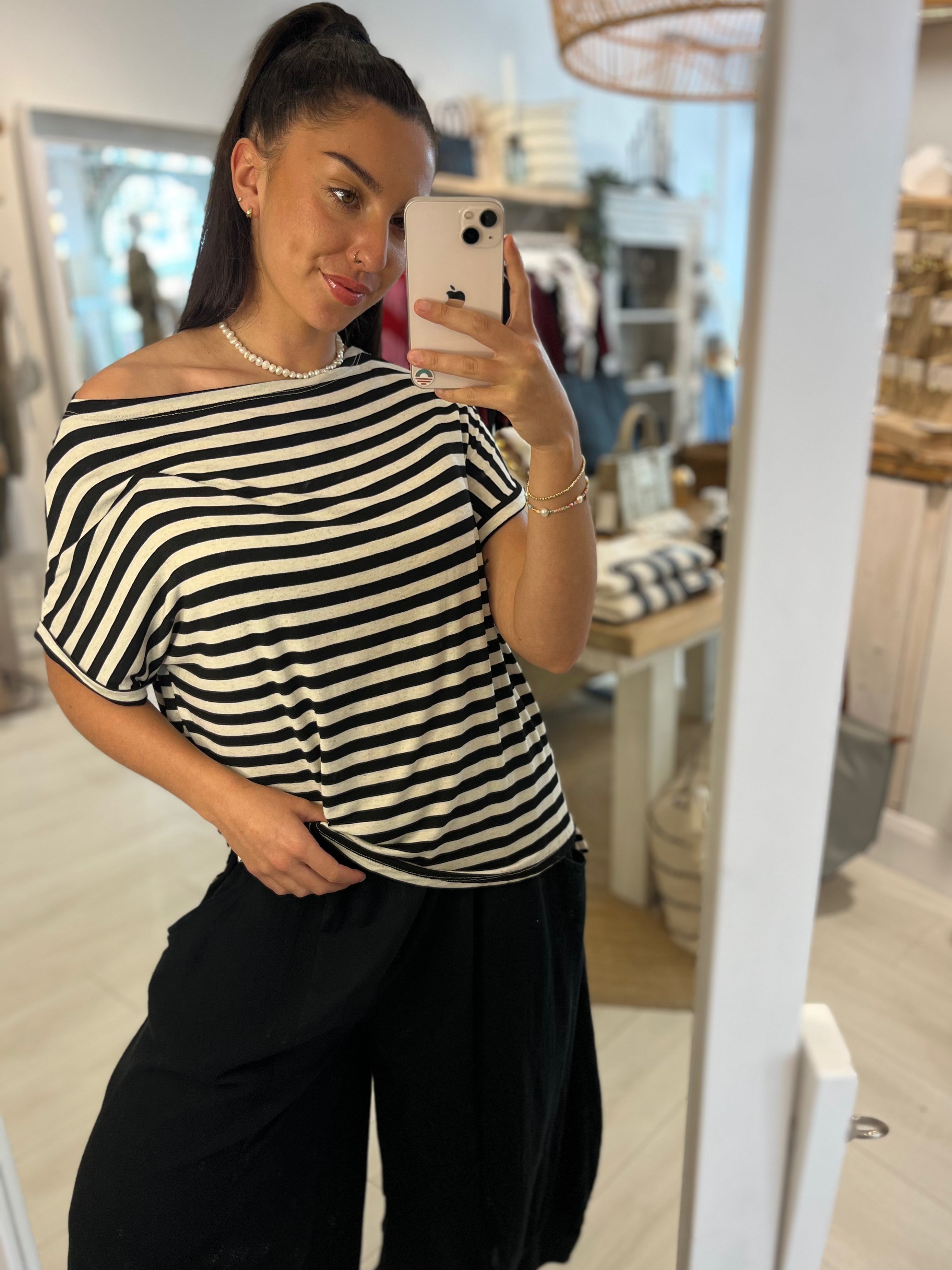 Agnes Striped Tee