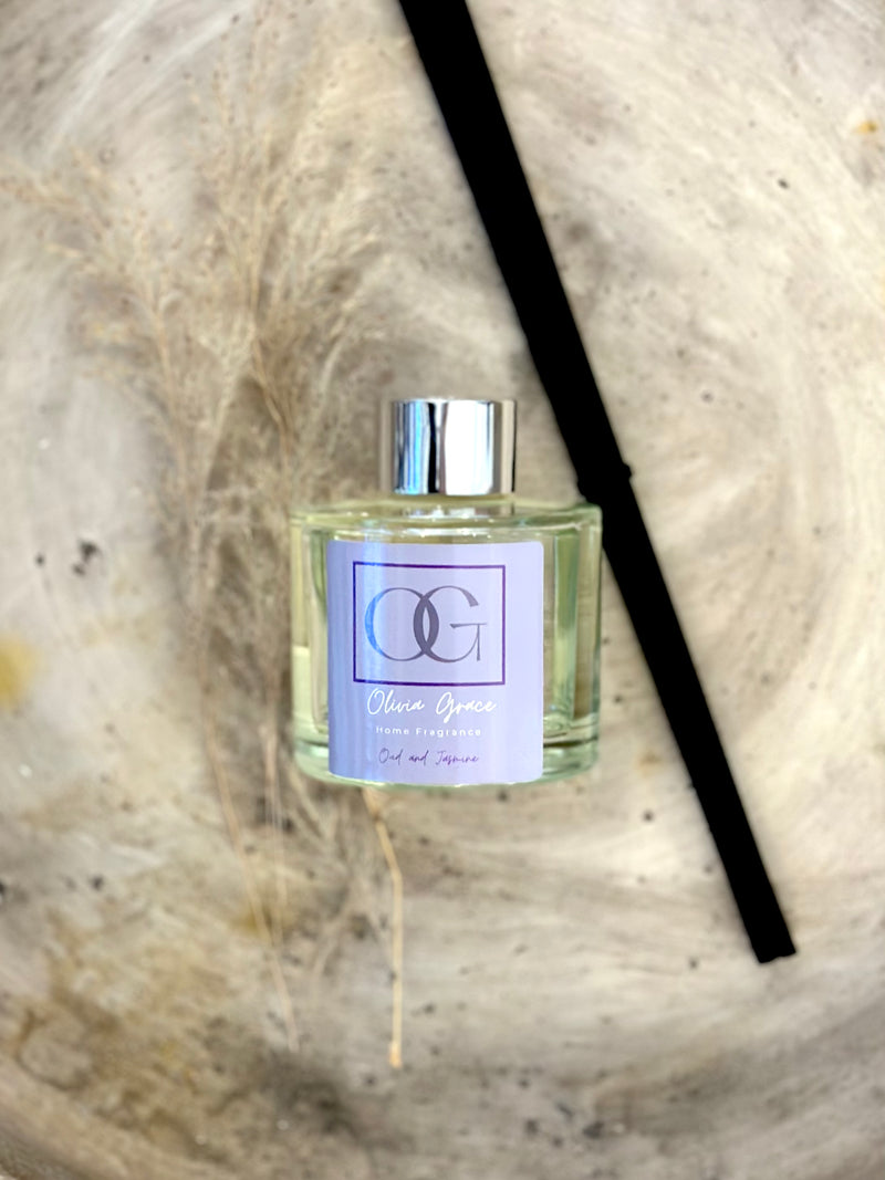 Olivia Grace Reed Diffuser Oud & Jasmine Styled Boutique