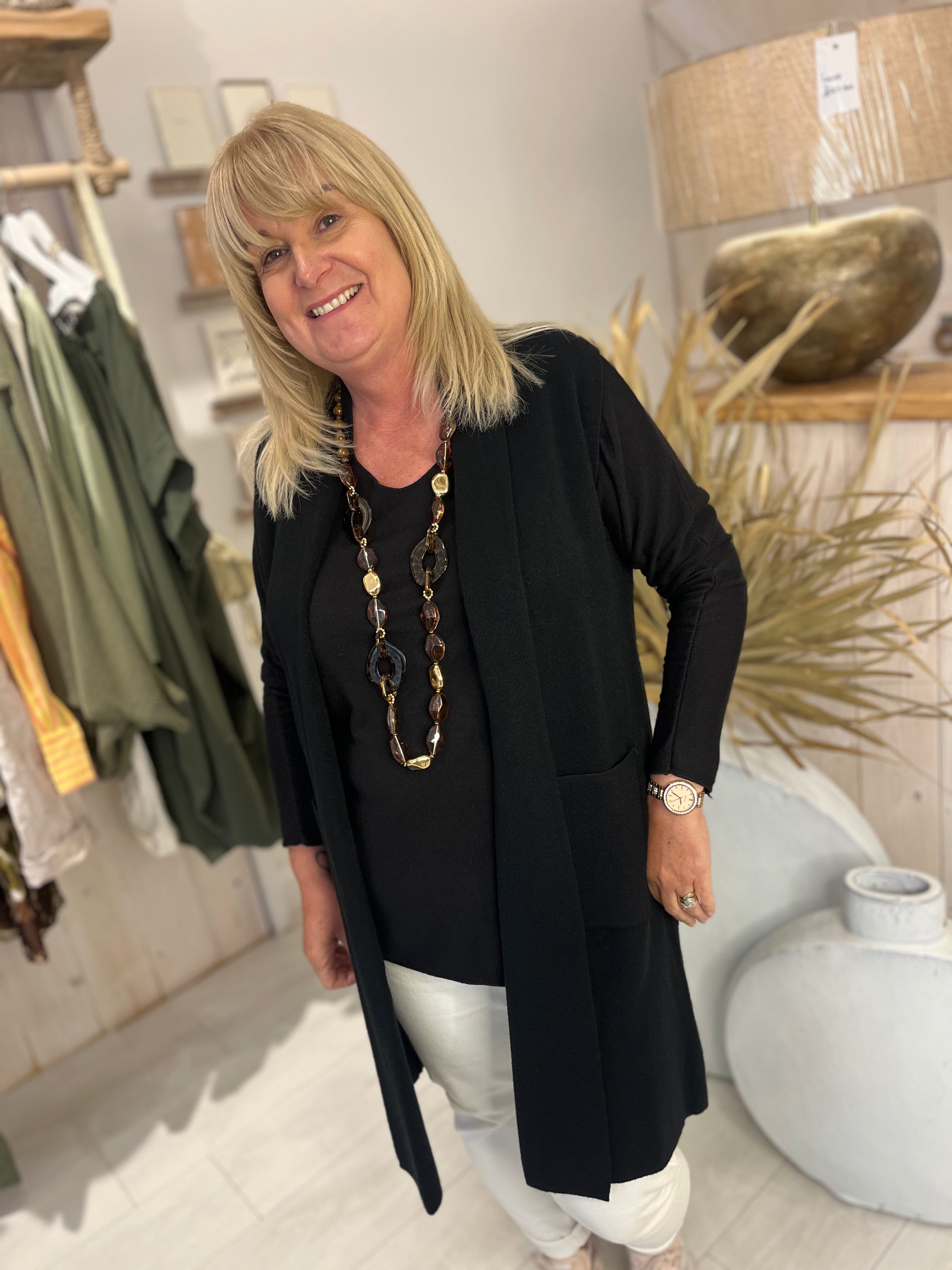 Josie Sleeveless Cardigan