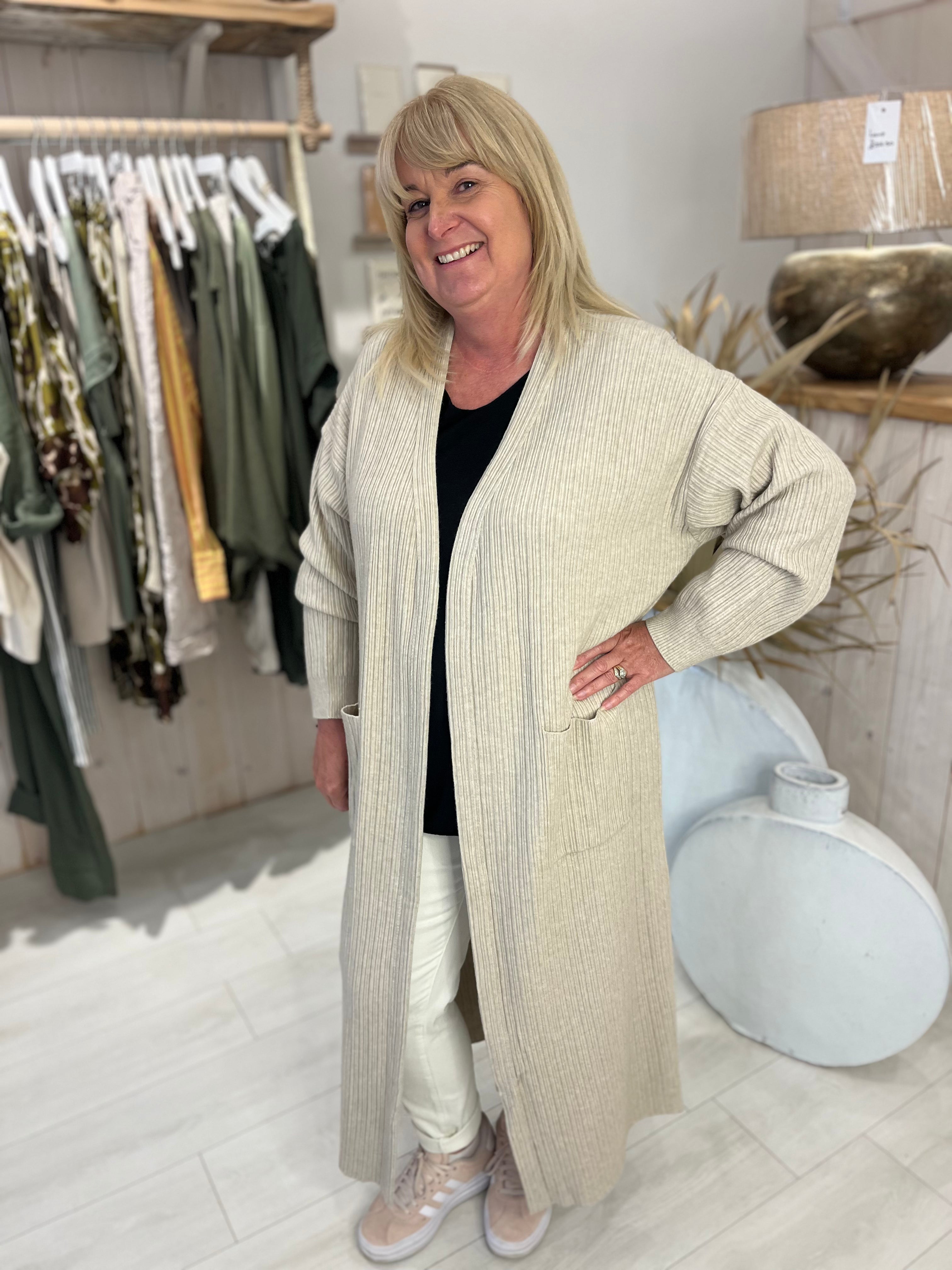 Leah Longline Cardigan