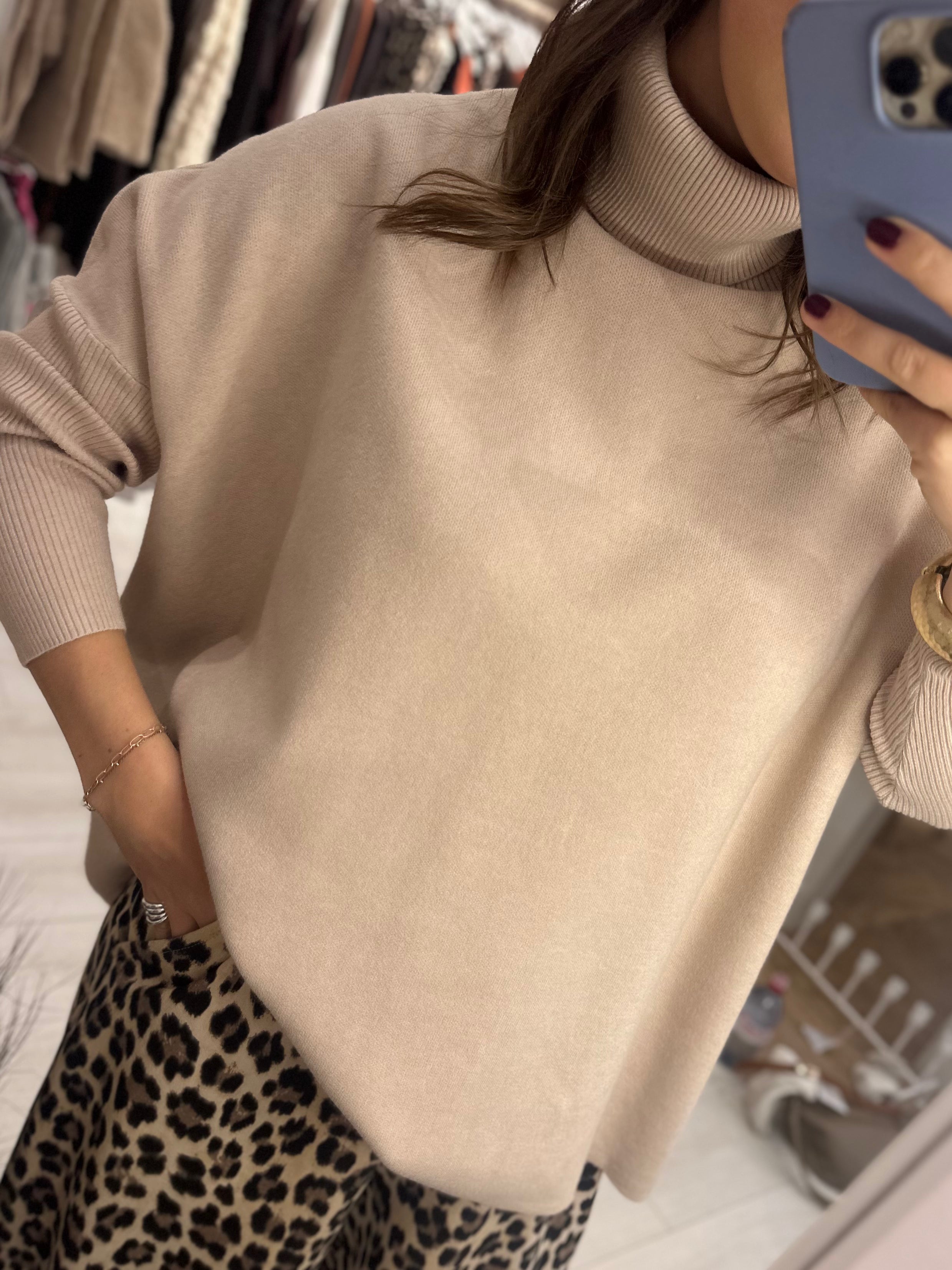 Piper Roll Neck Knit