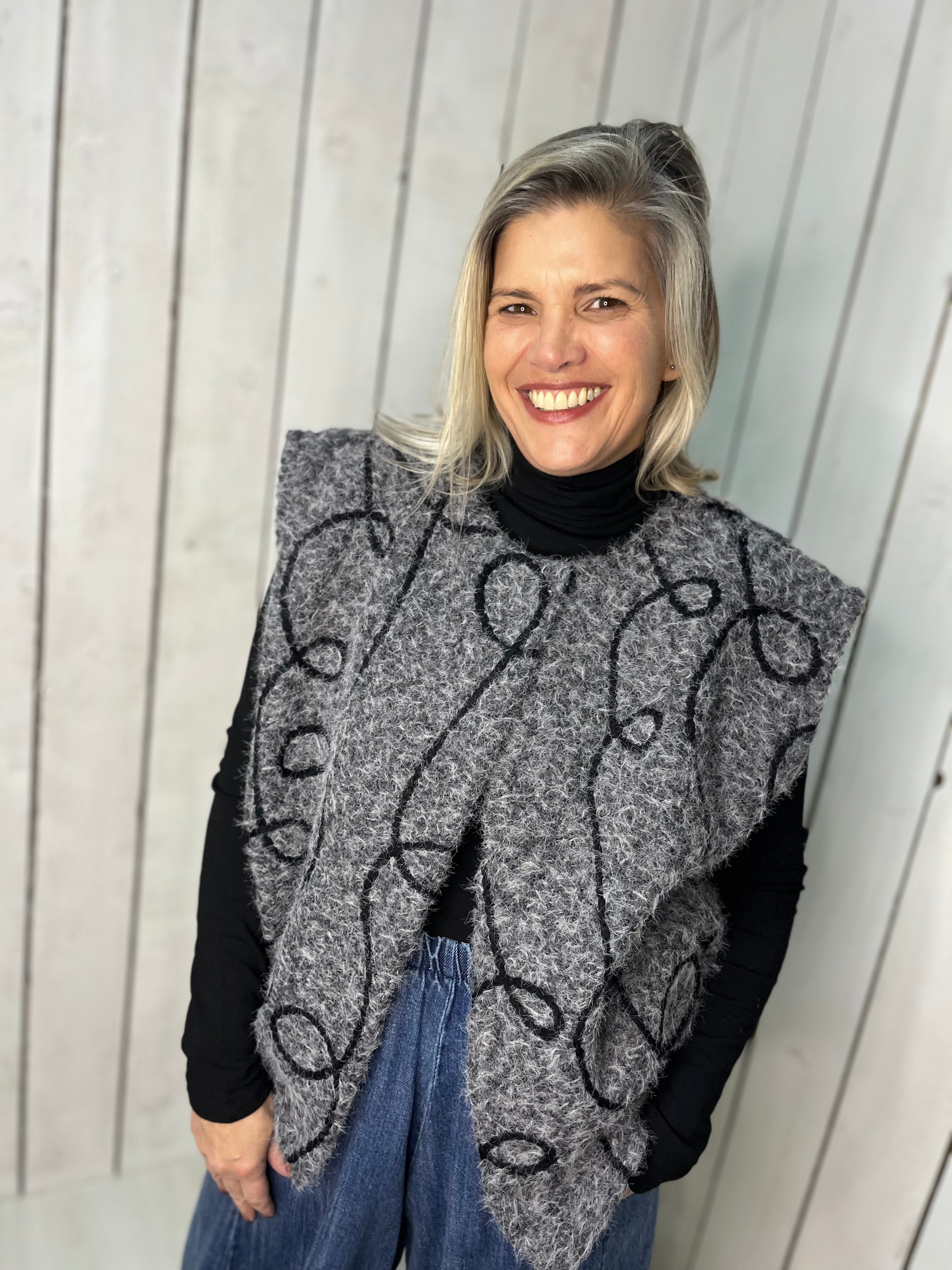 Izzy Sleeveless Jacket