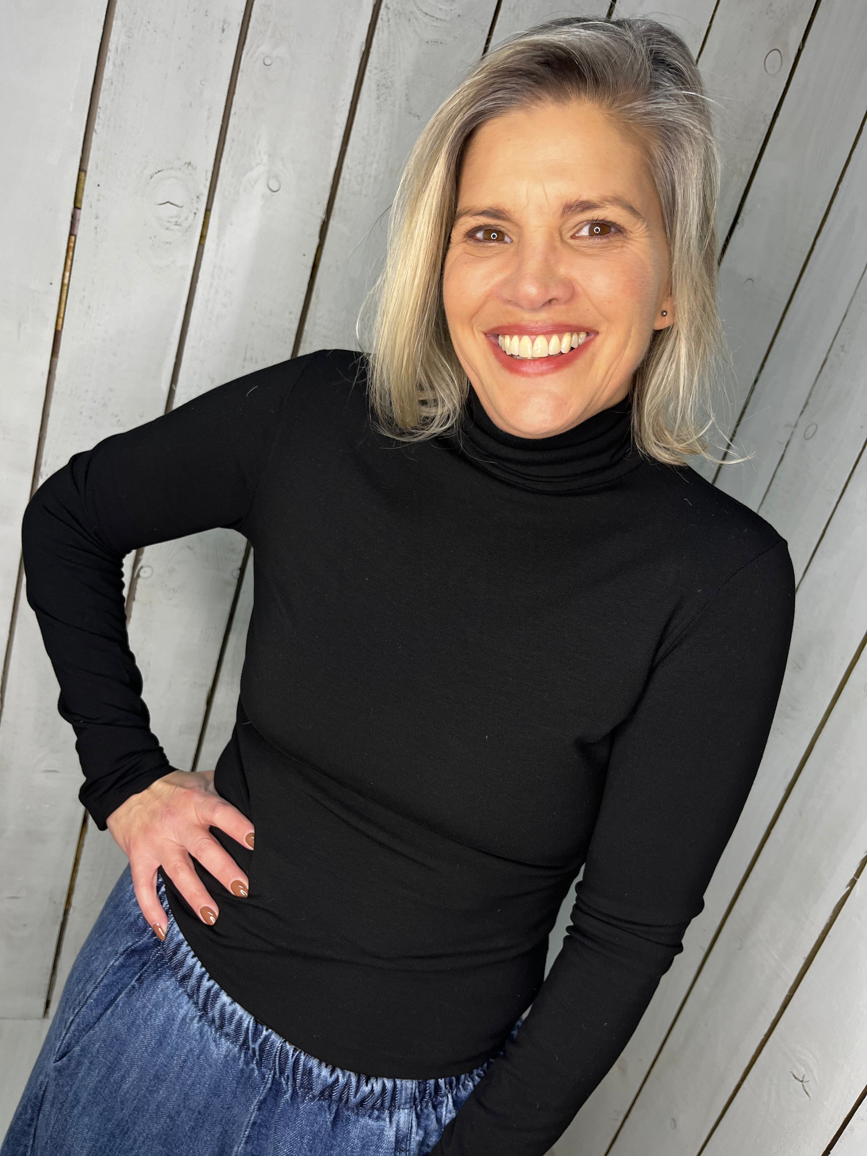 Jana Roll Neck Essential Top