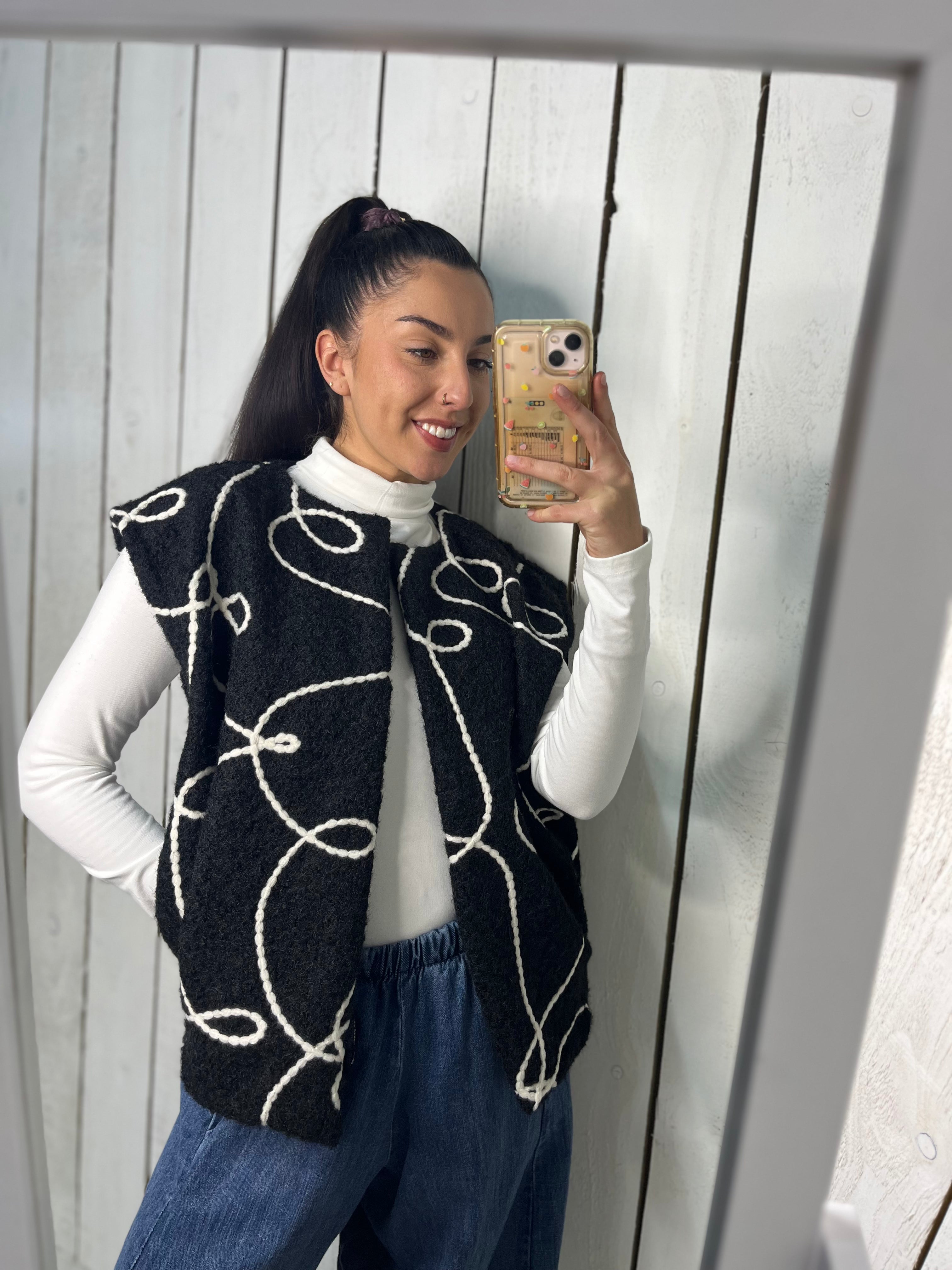 Izzy Sleeveless Jacket