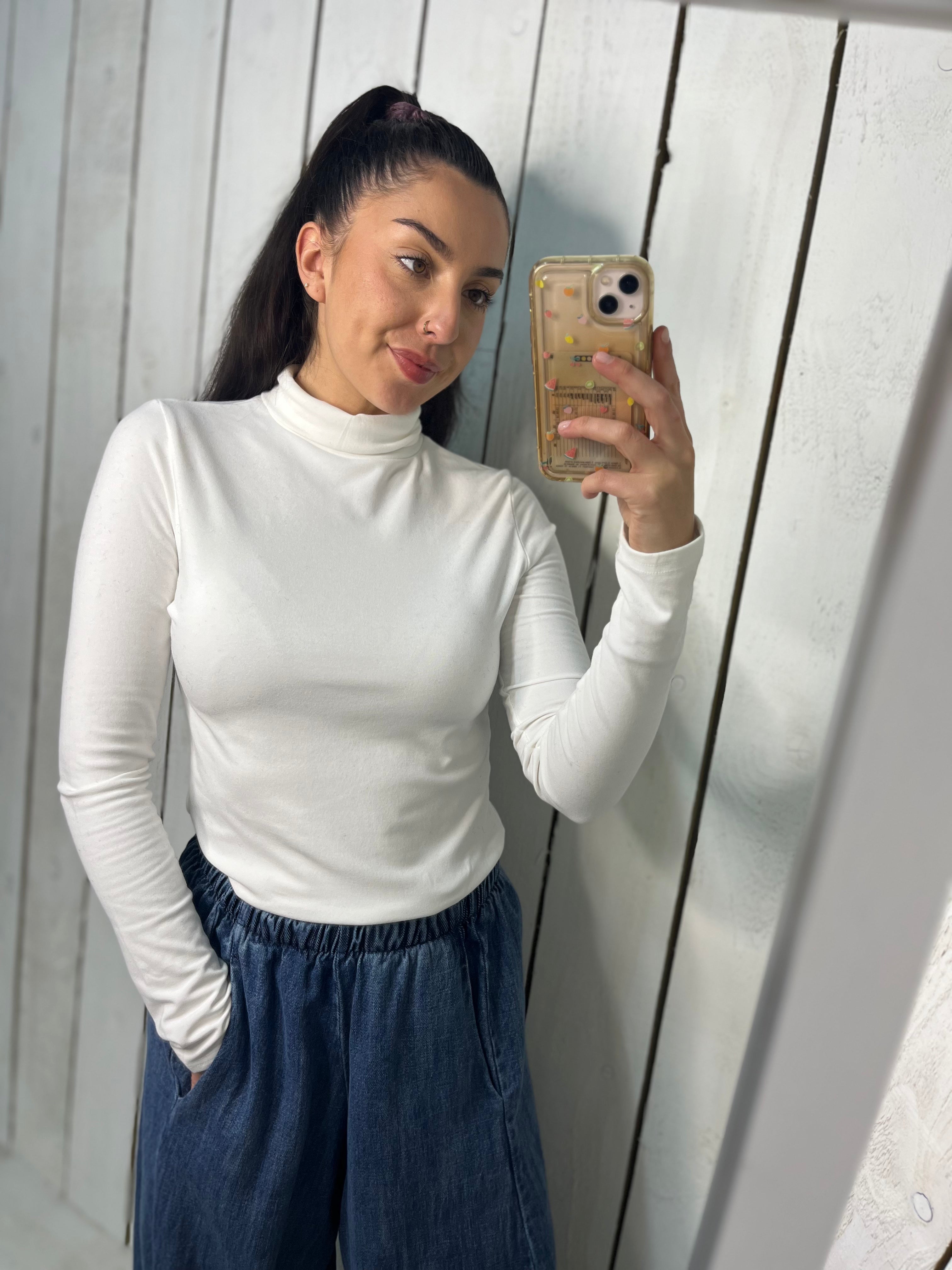 Jana Roll Neck Essential Top