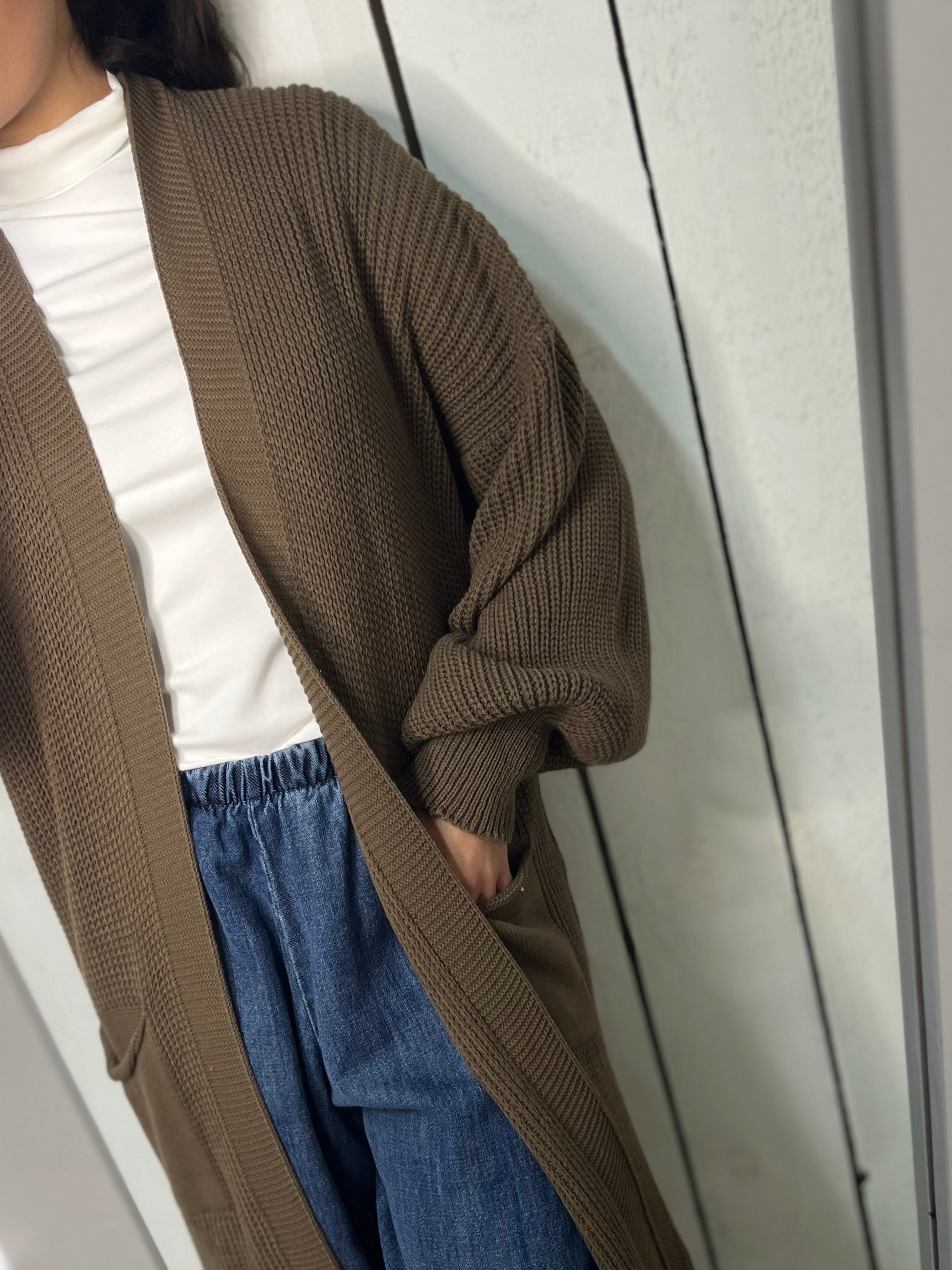 Eleanor Longline Cardigan