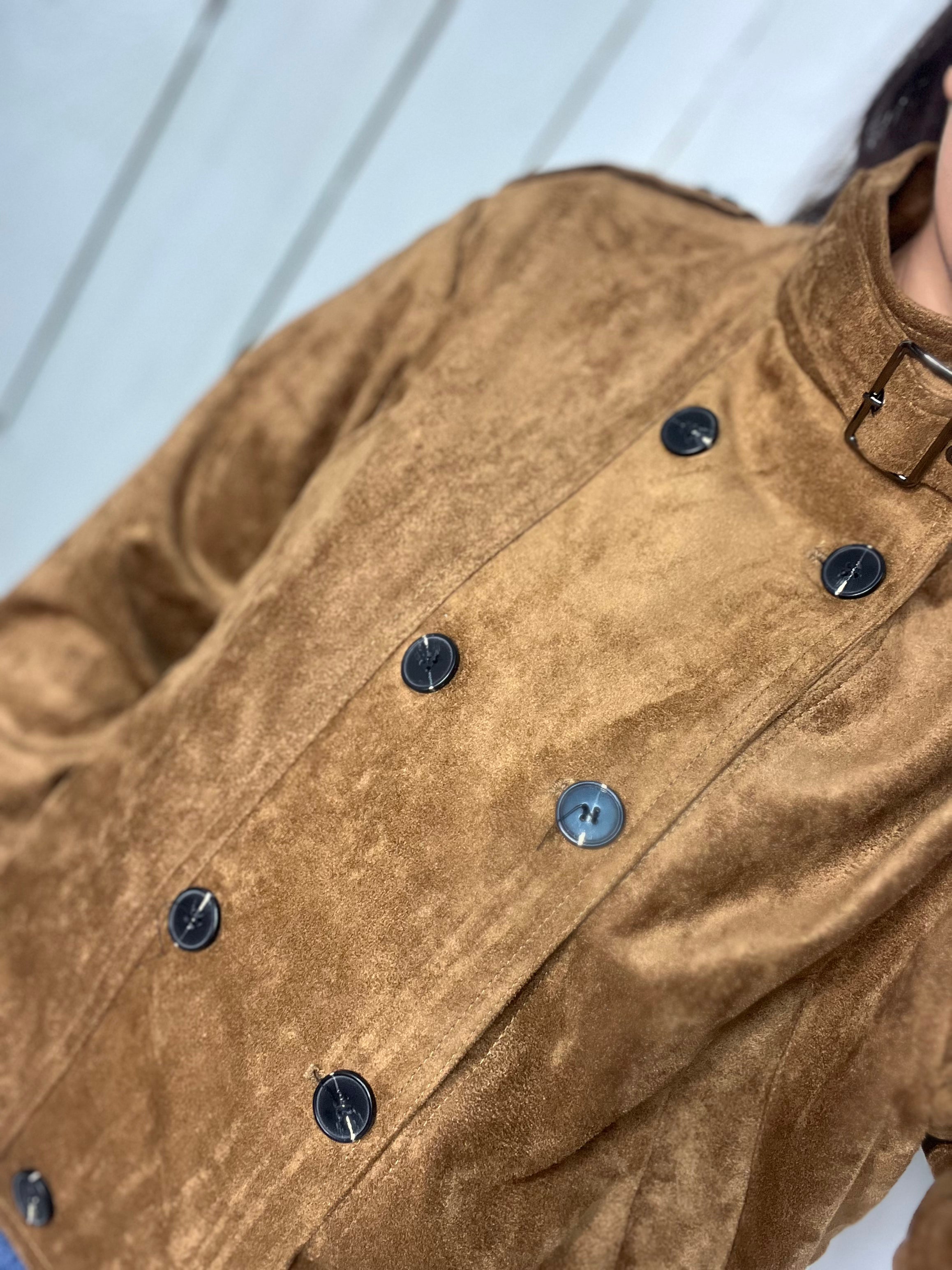 Jules Faux Suede Jacket