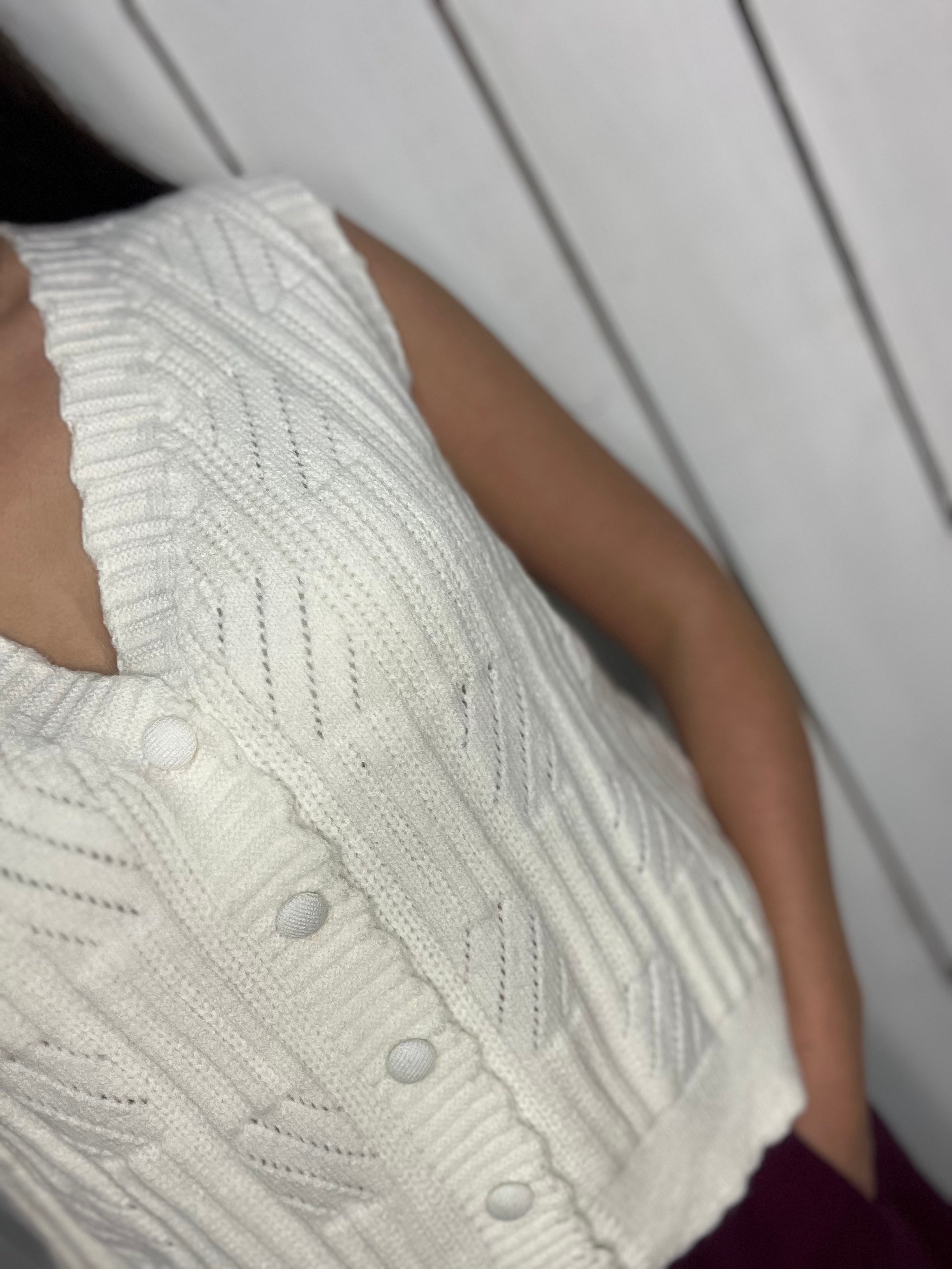 Enid Soft Knit Waistcoat