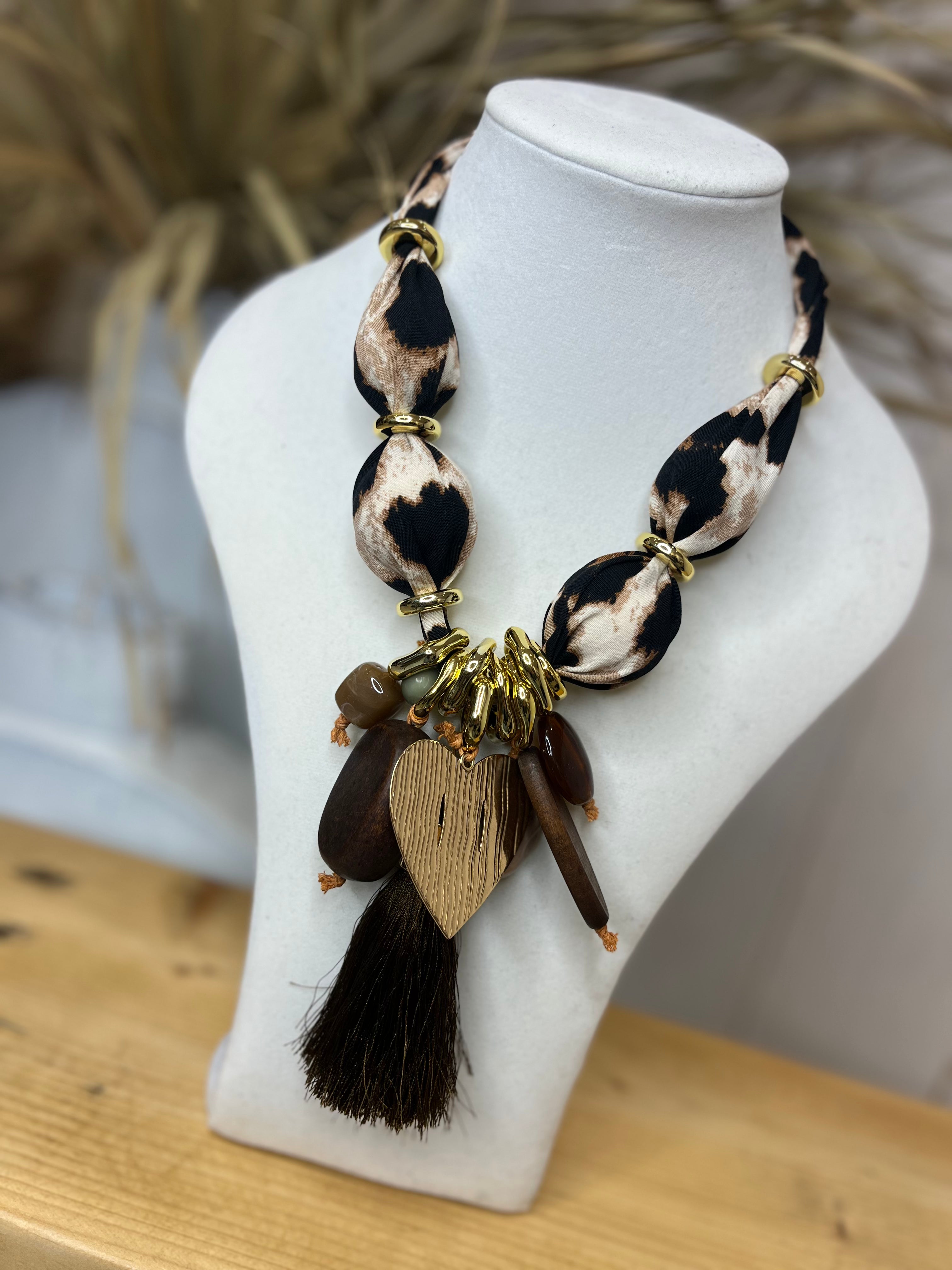 Zola Leopard Necklace