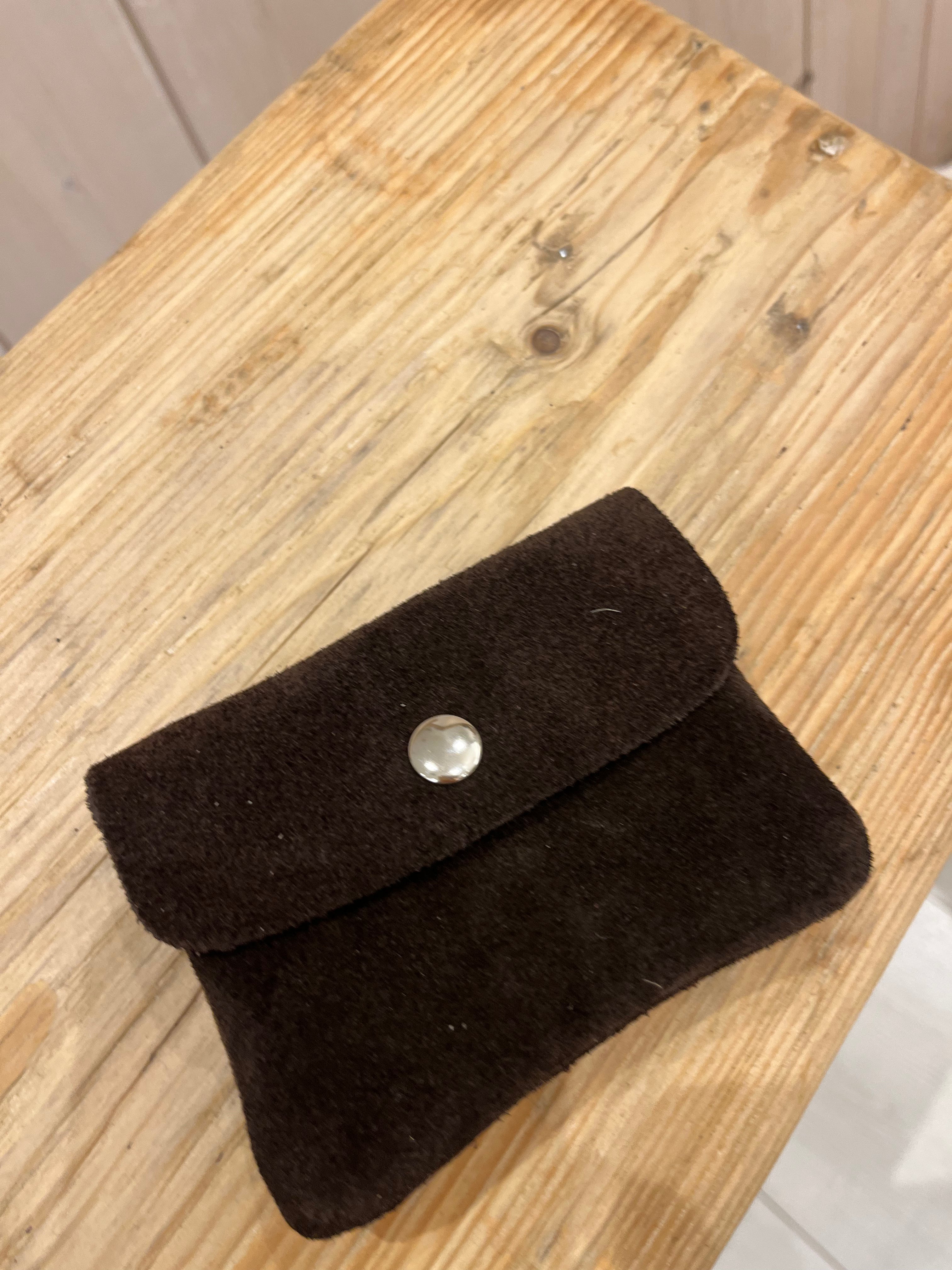 Mini Suede Coin Purse