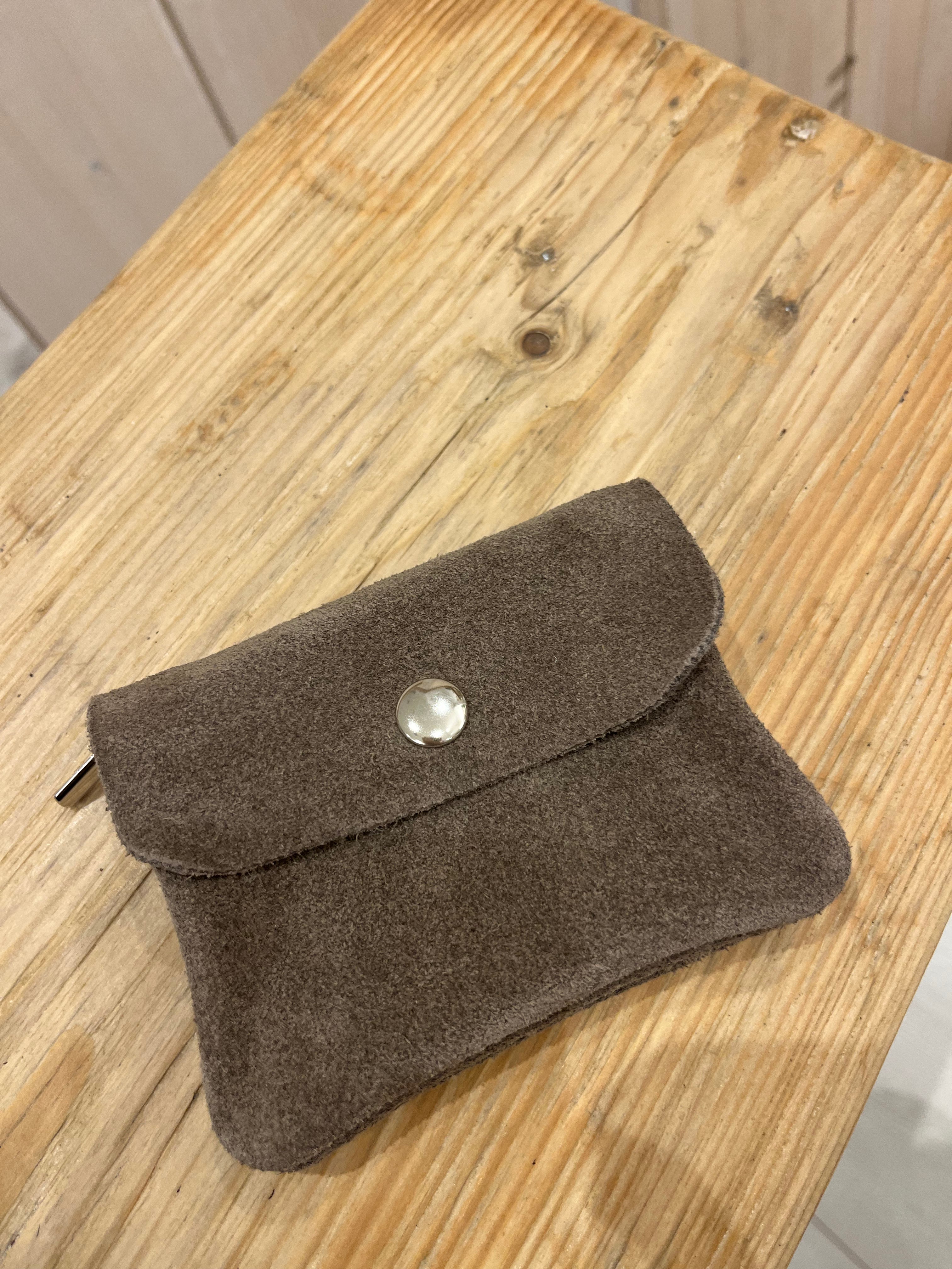 Mini Suede Coin Purse