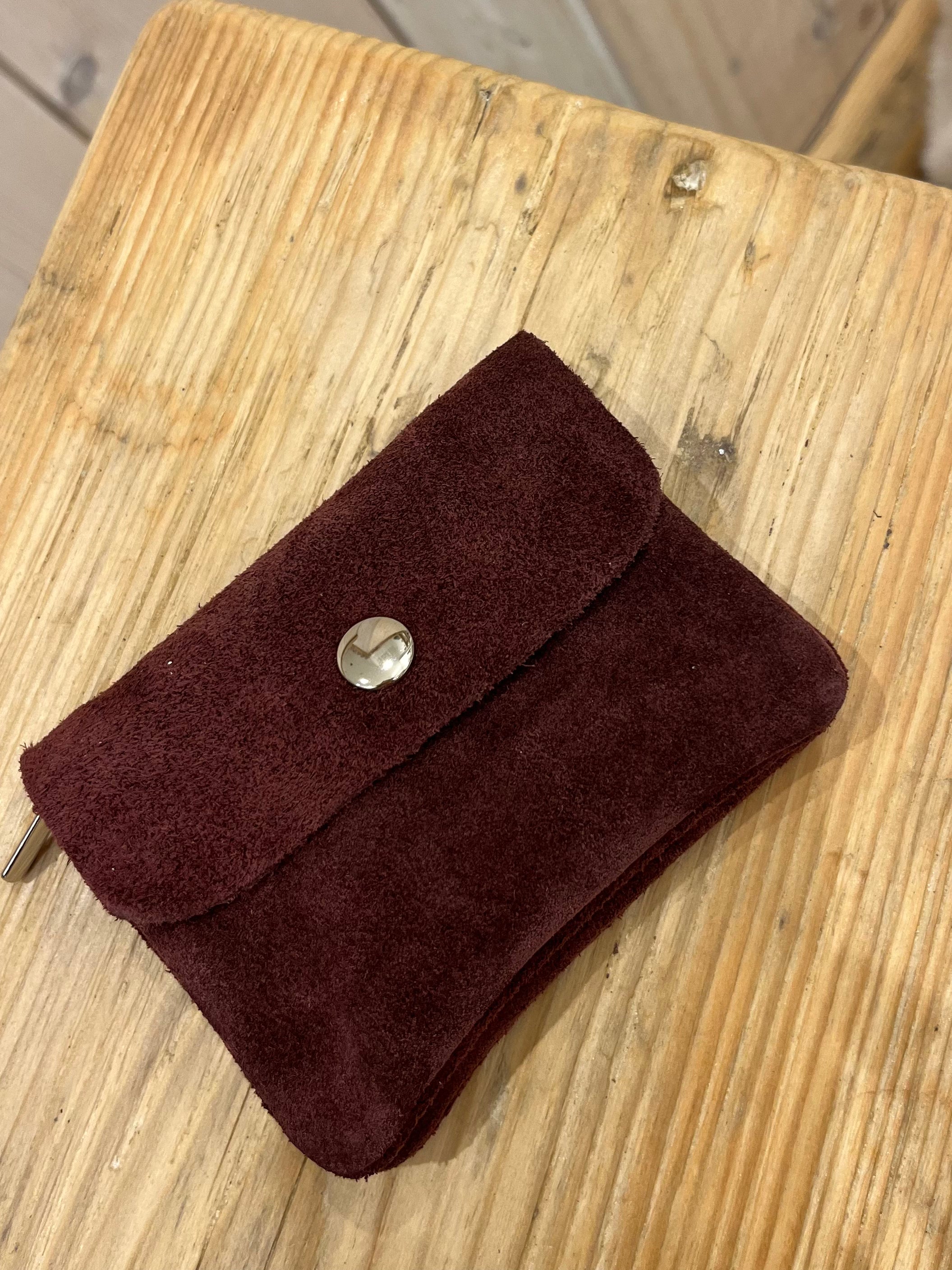 Mini Suede Coin Purse