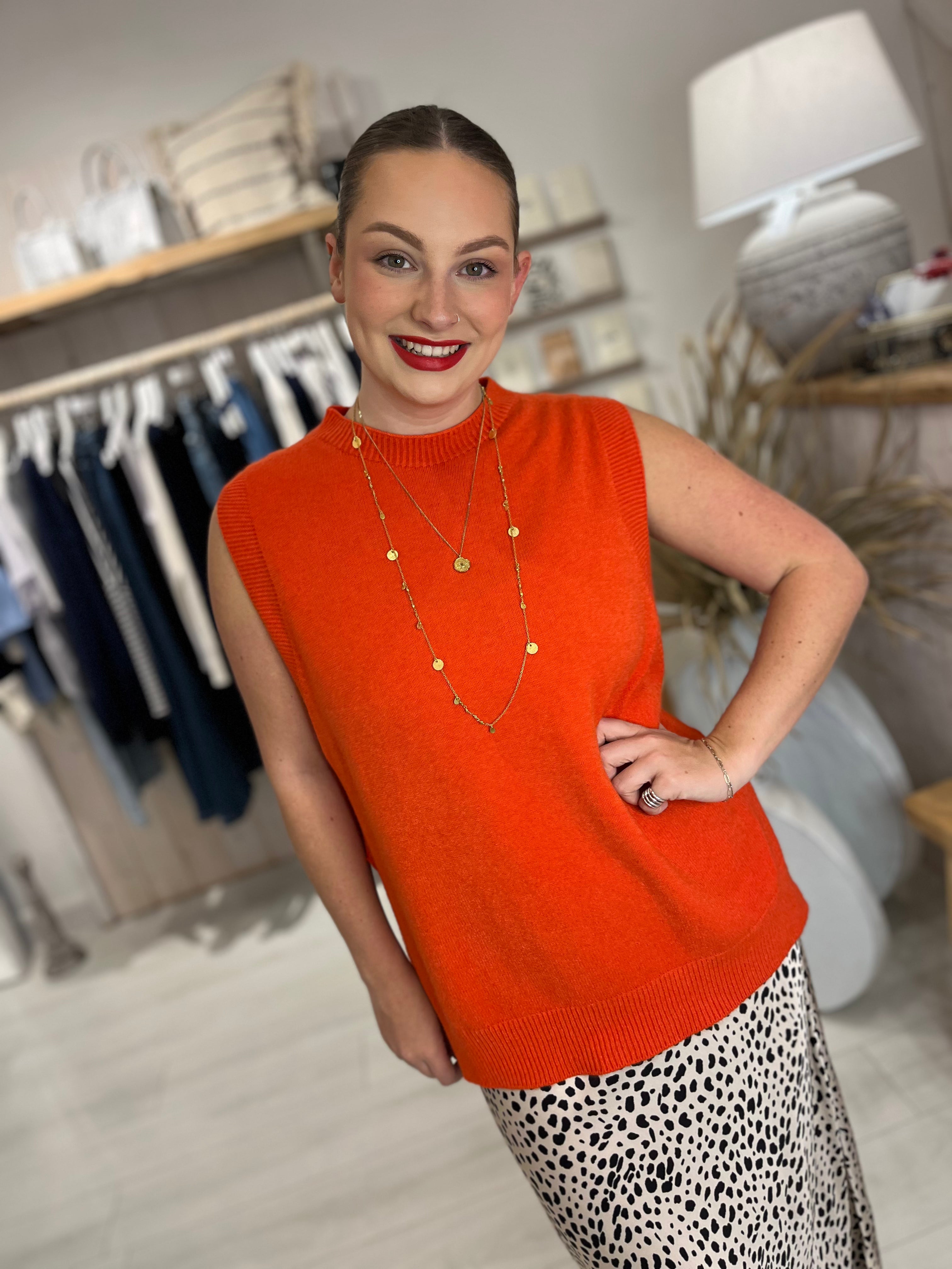 Luxe Round Neck Tank