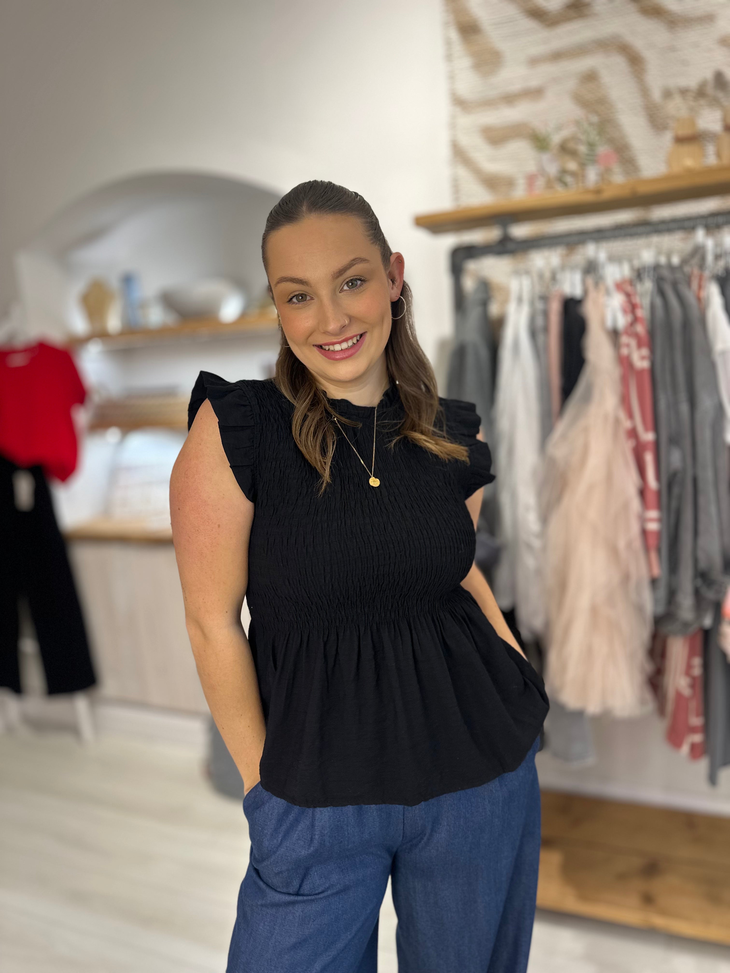 Ditsy Top