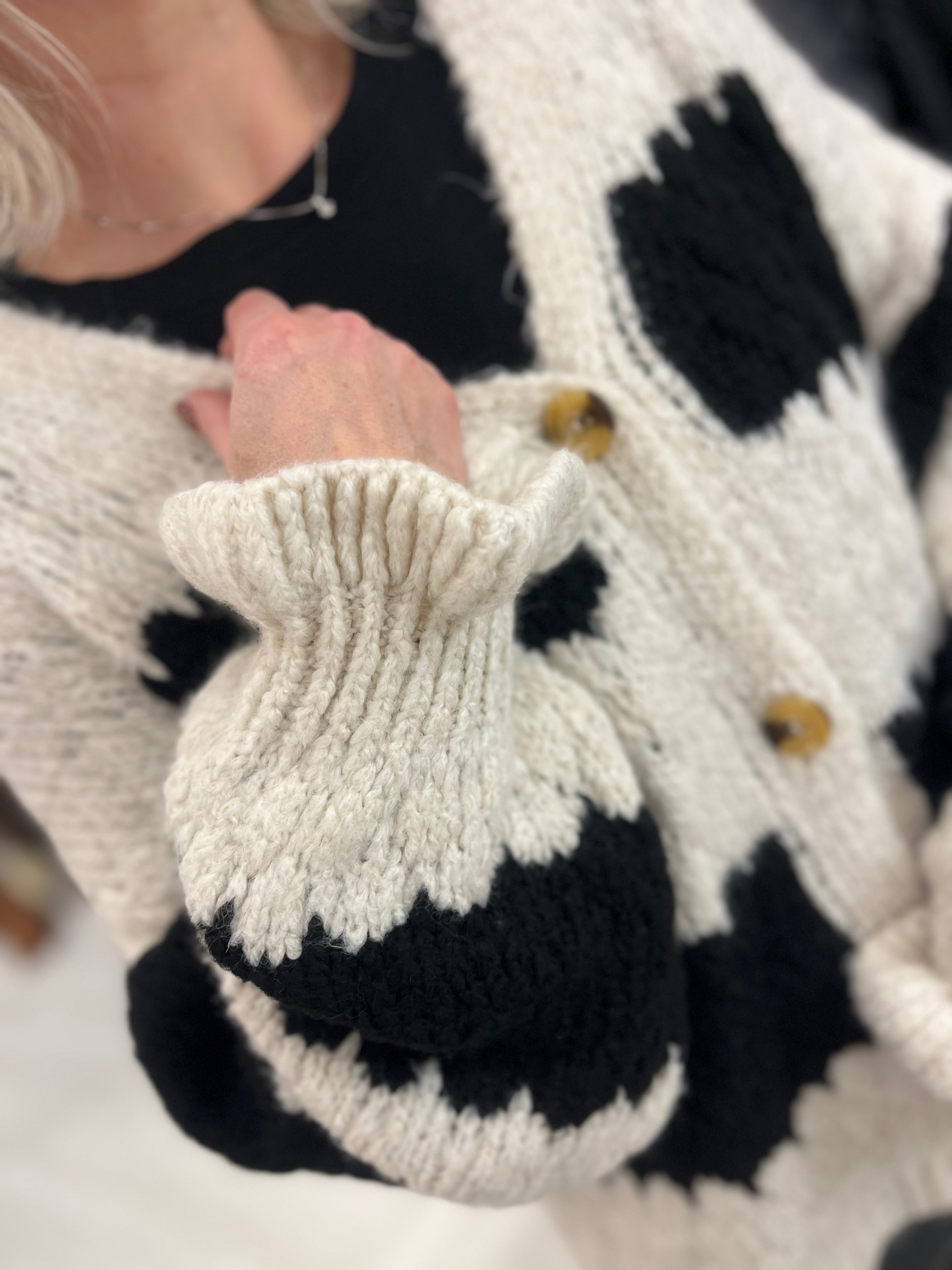 Rae Striped Cardigan