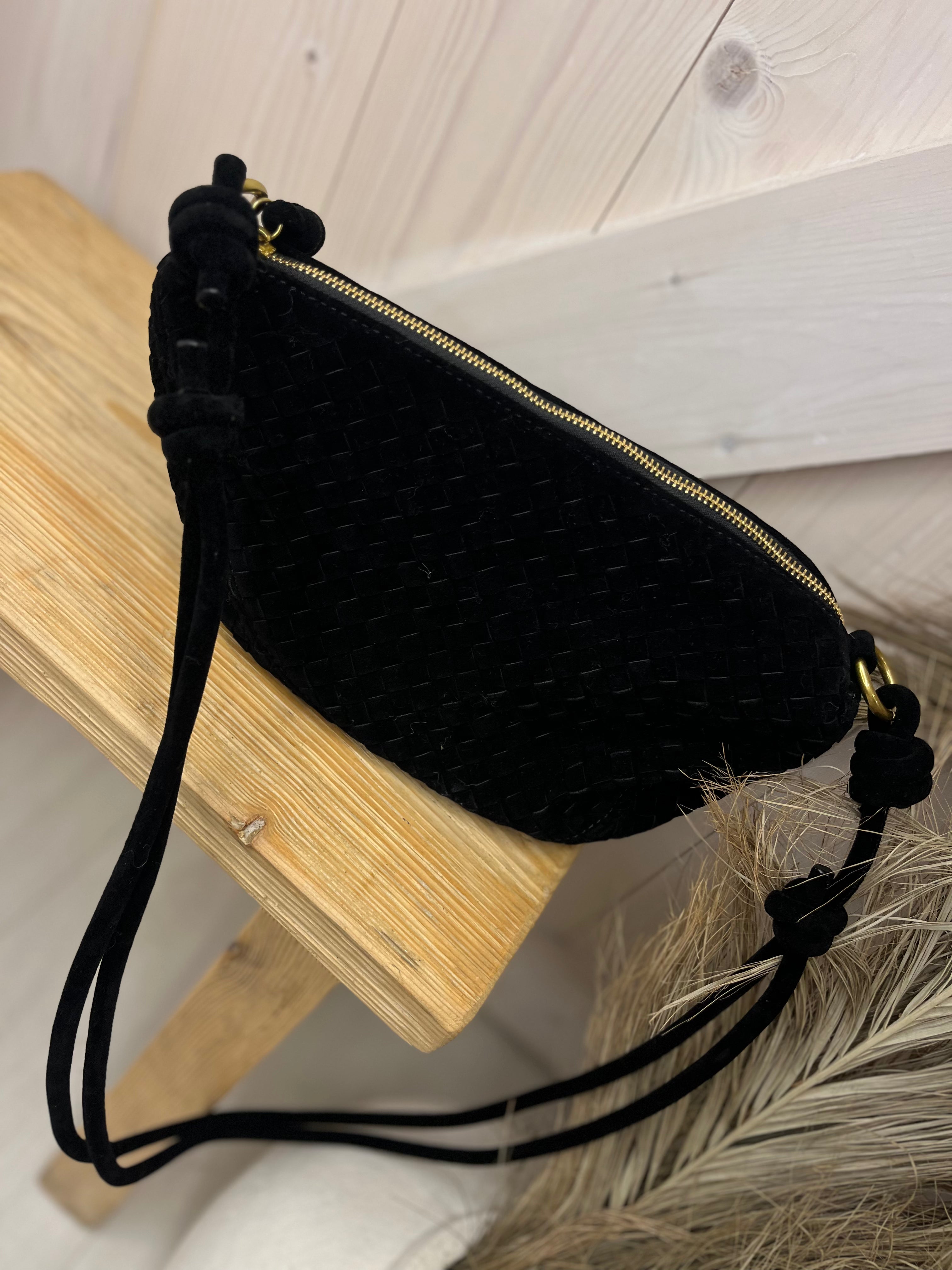 Kaia Woven Crossbody Bag
