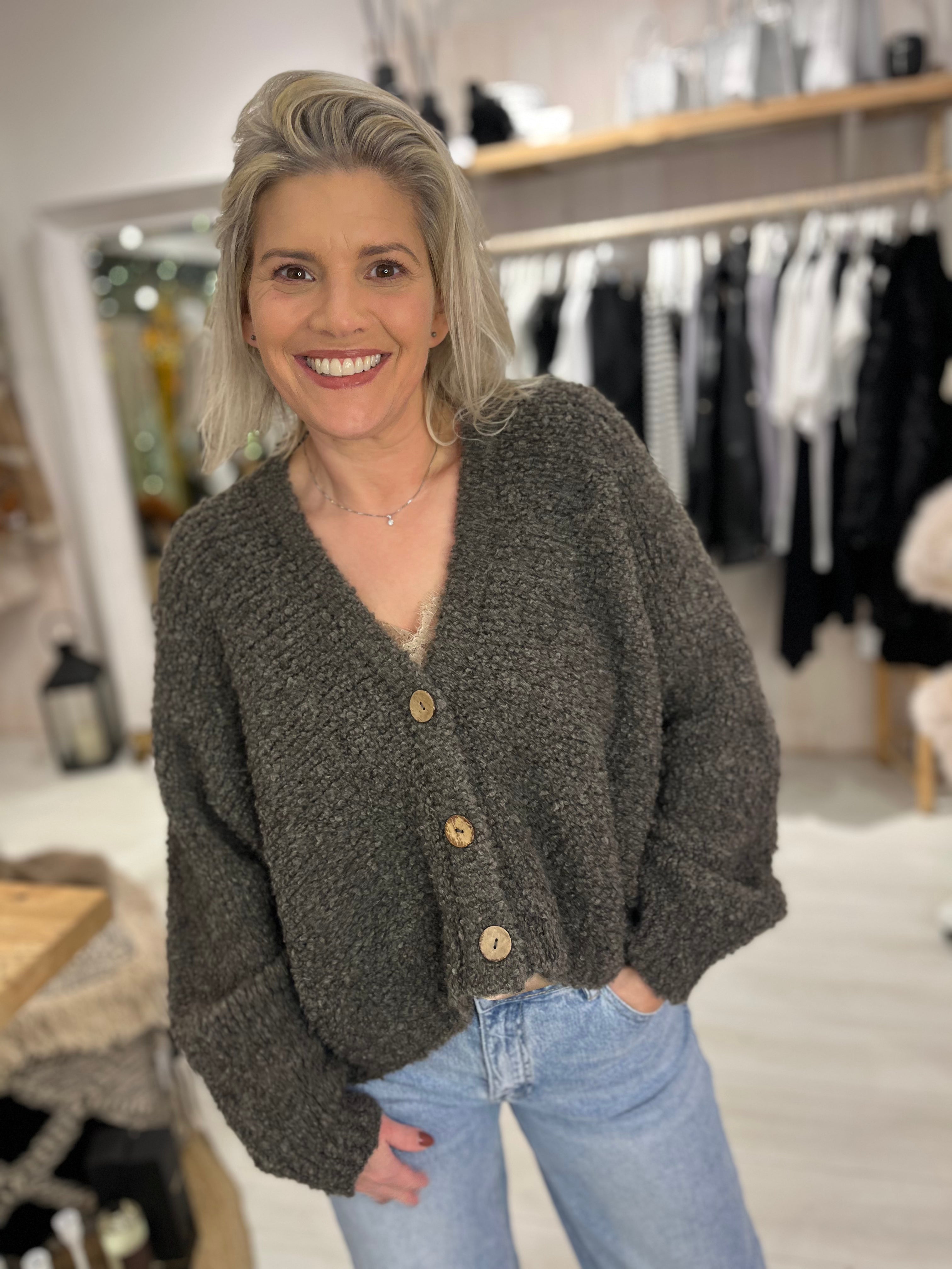 Pops Popcorn Cardigan