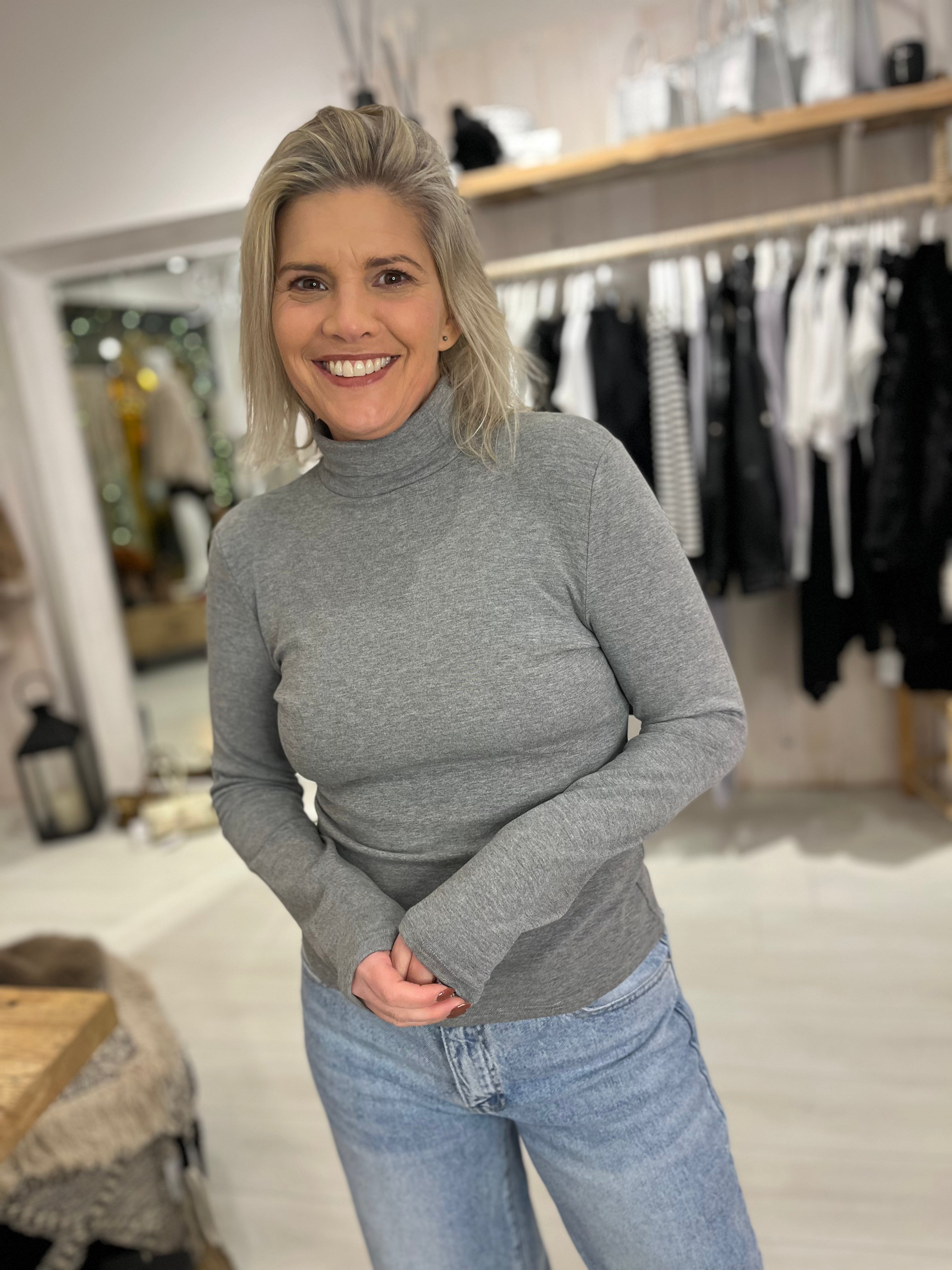 Jana Roll Neck Essential Top