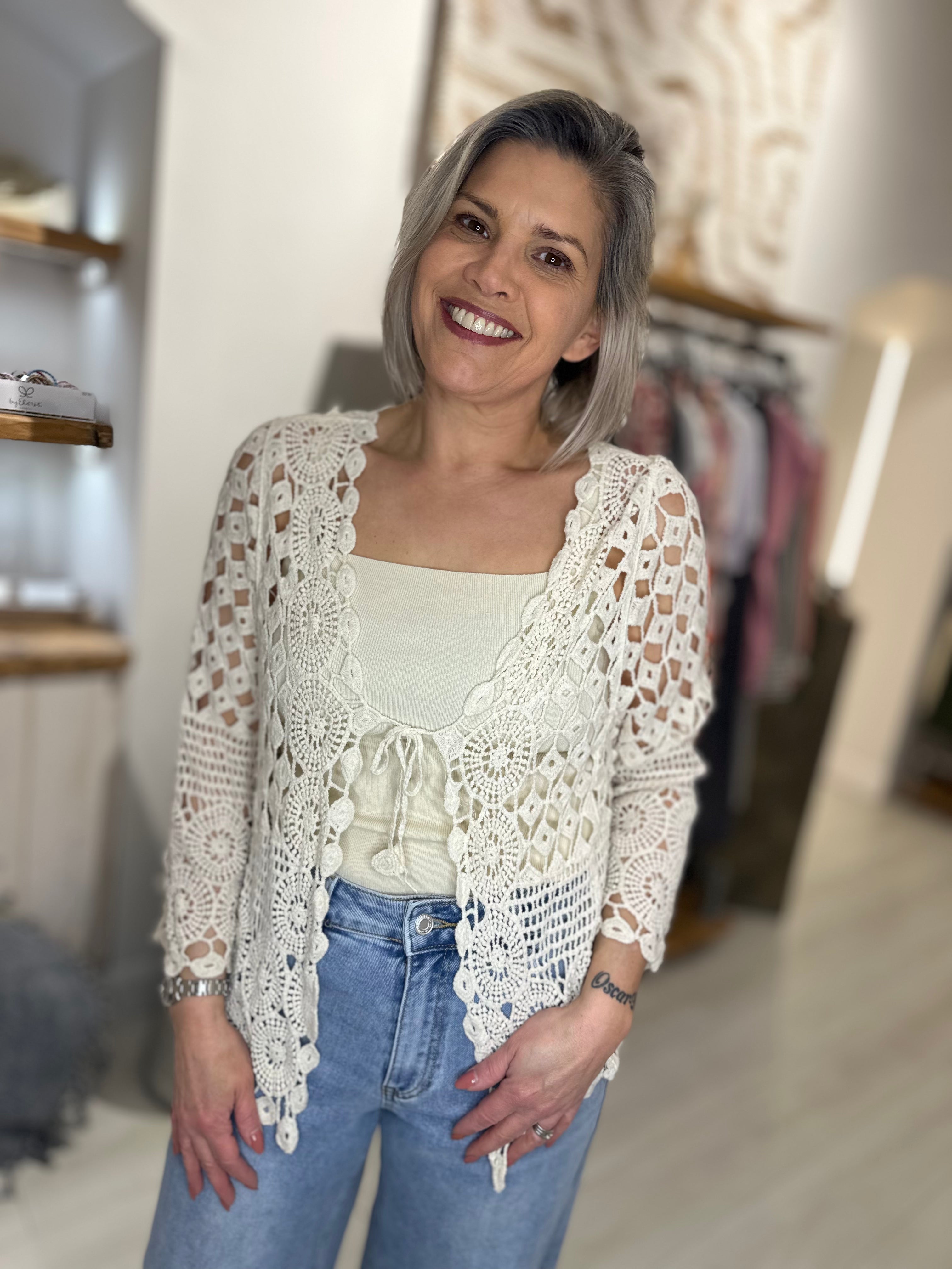 Imani Crochet Cardi
