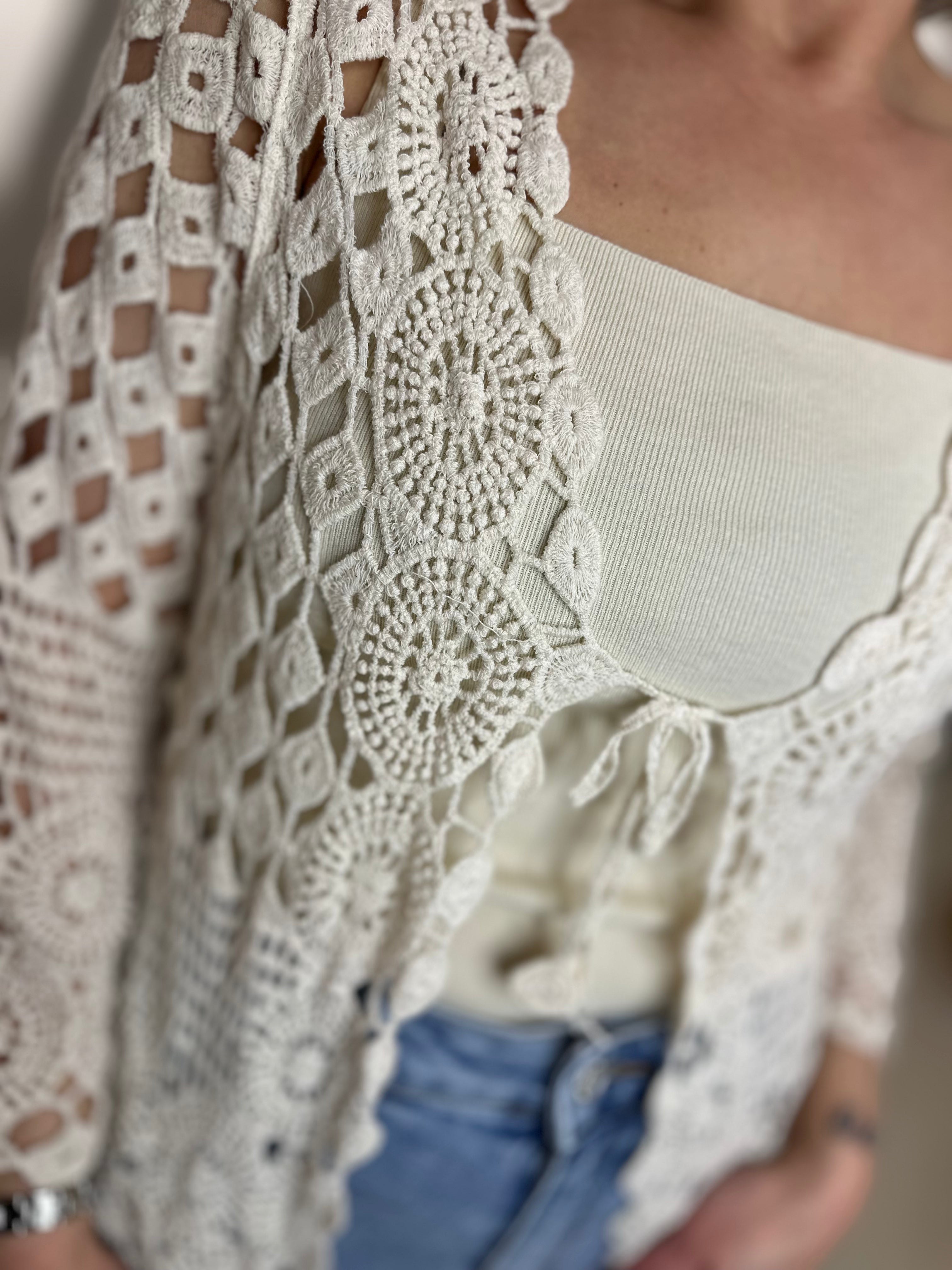 Imani Crochet Cardi