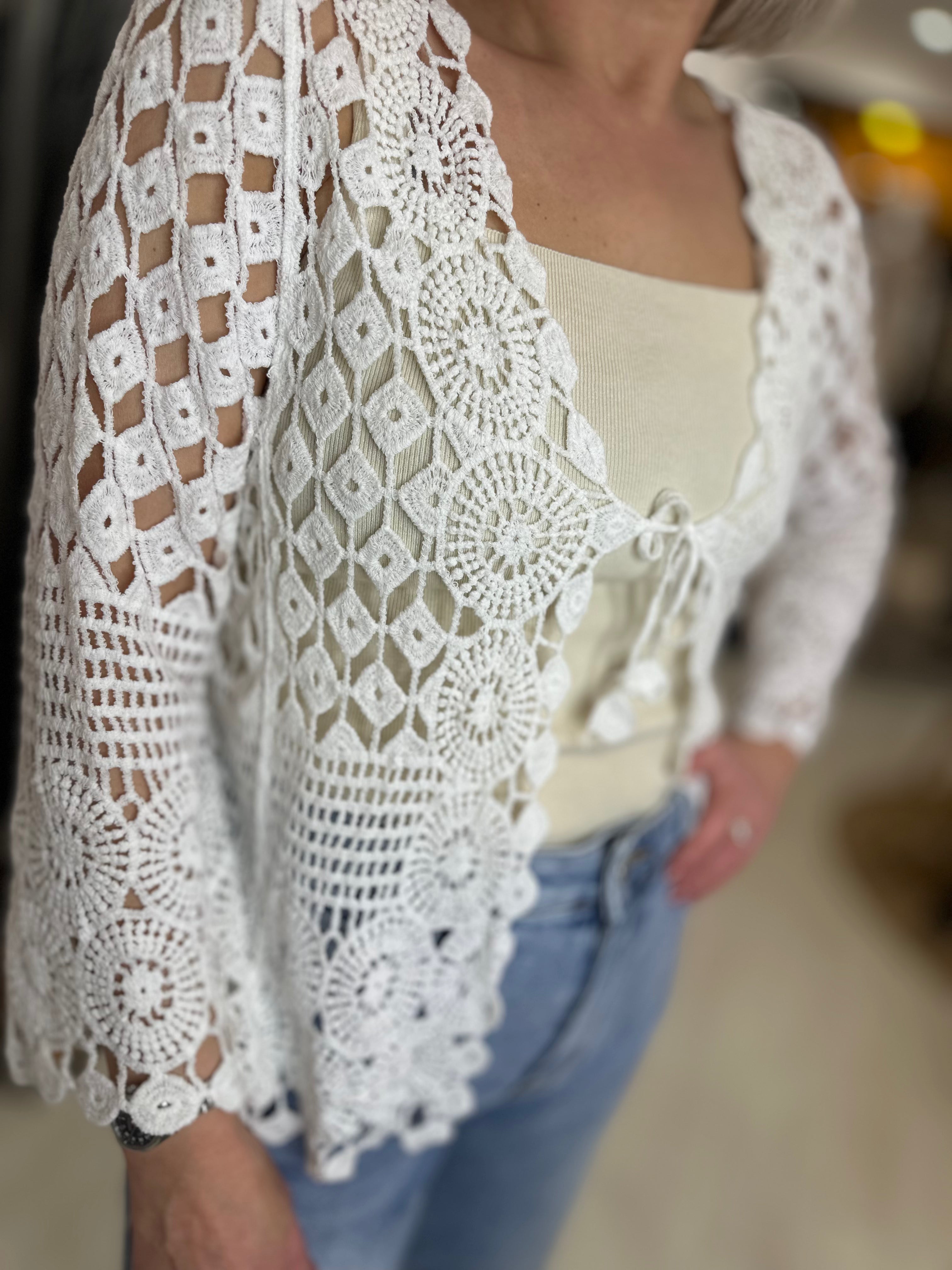 Imani Crochet Cardi