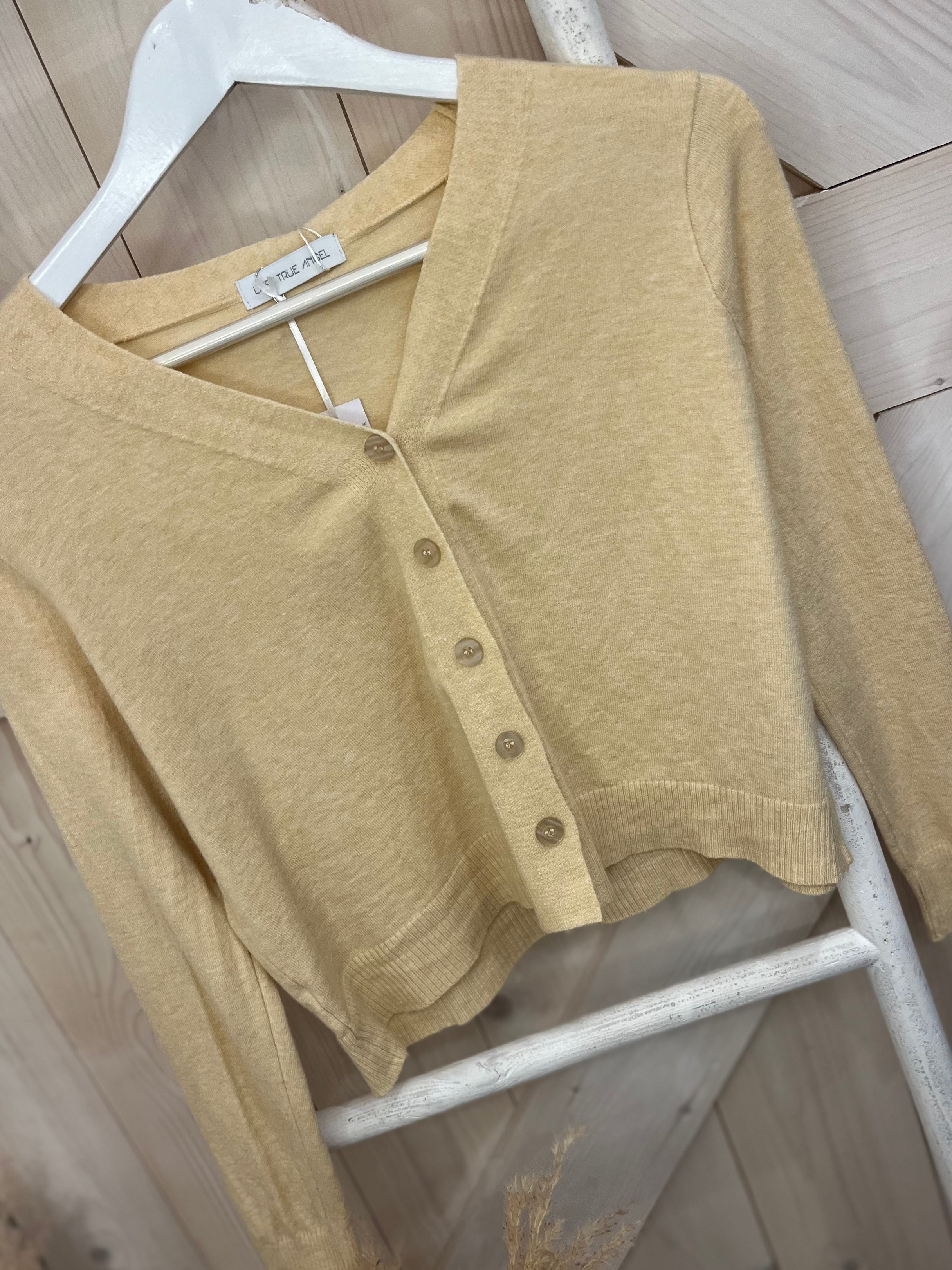 Last True Angel V - Neck Cardigan