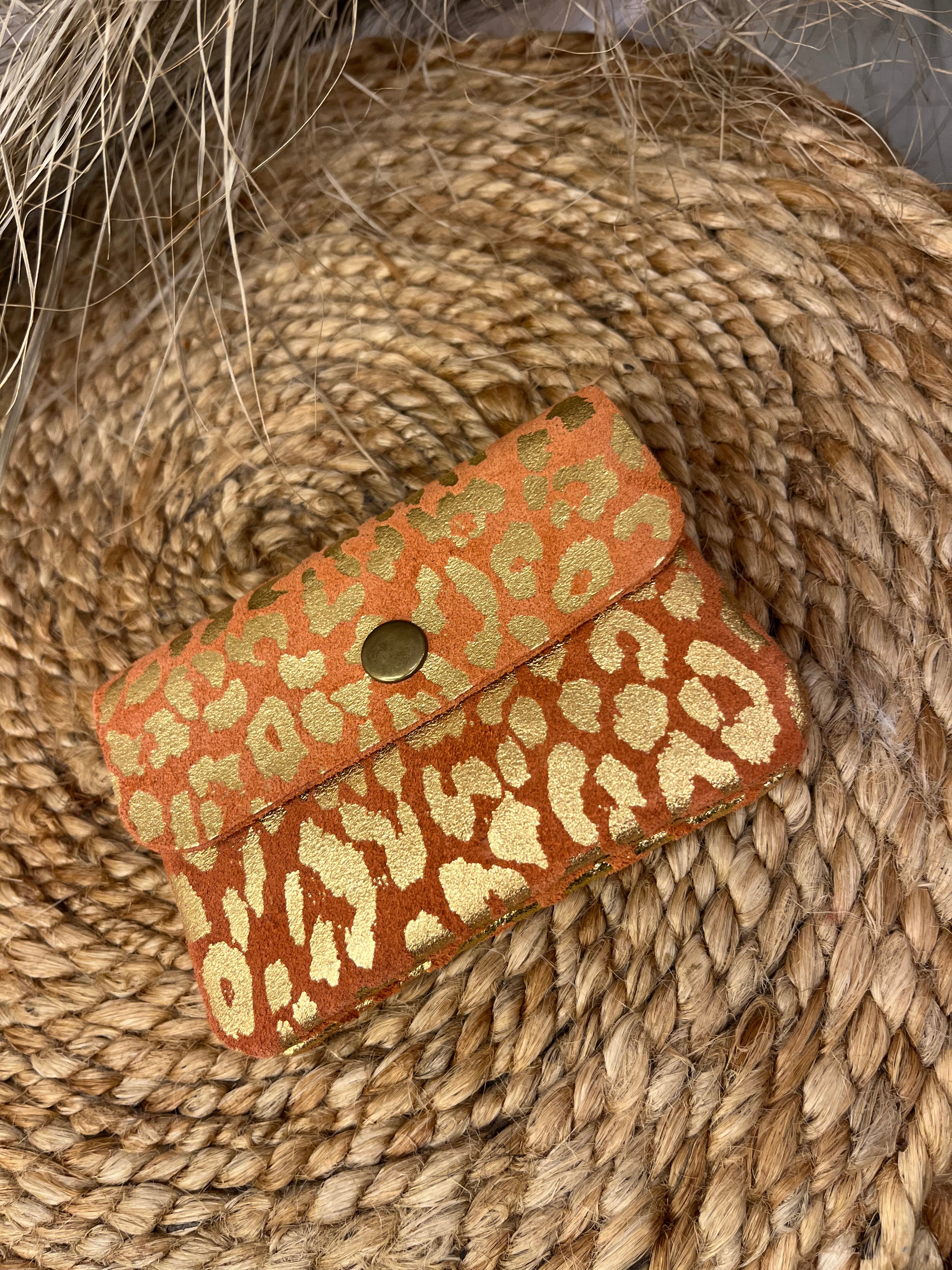 Leopard Print Mini Purse