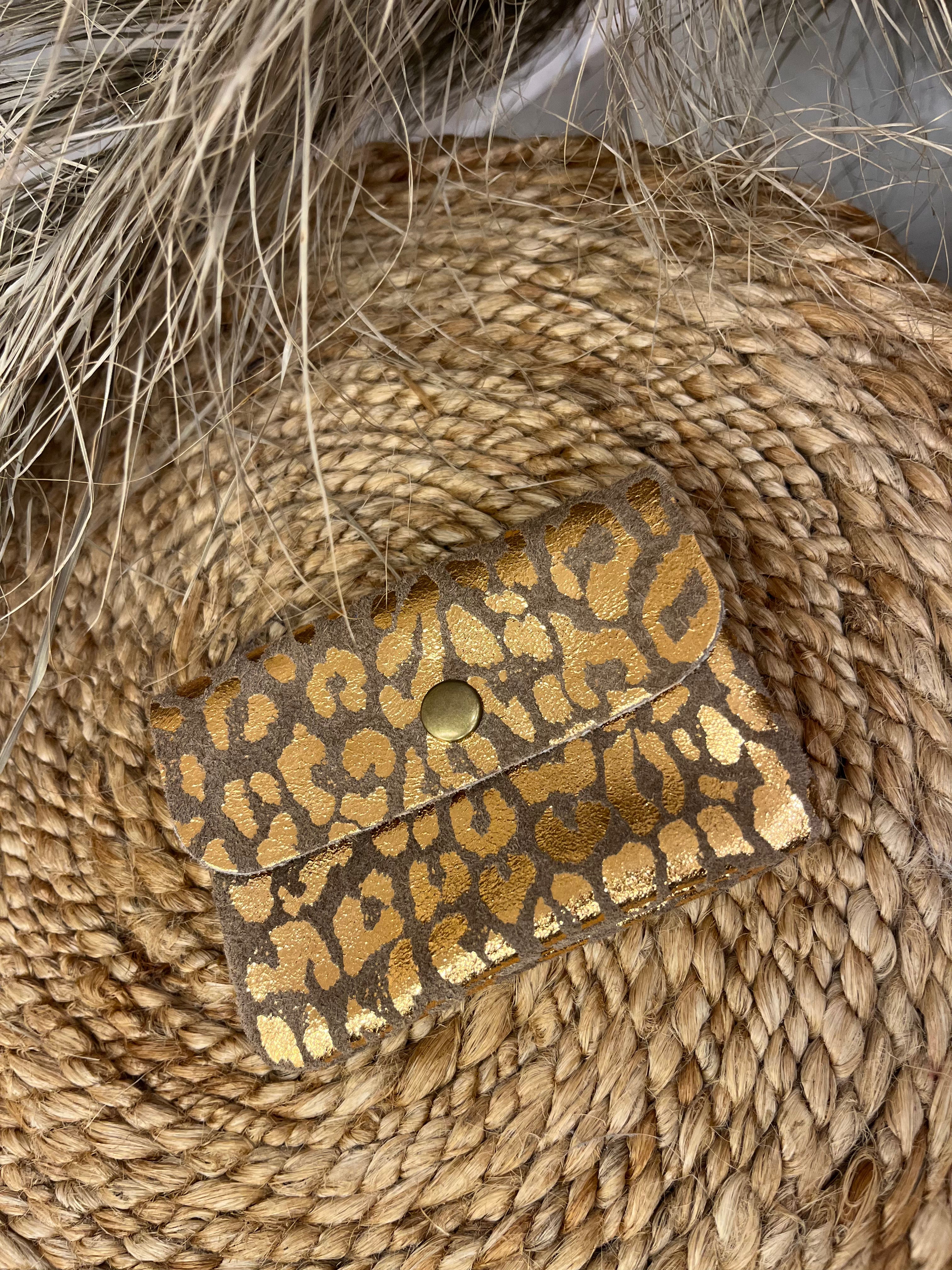 Leopard Print Mini Purse
