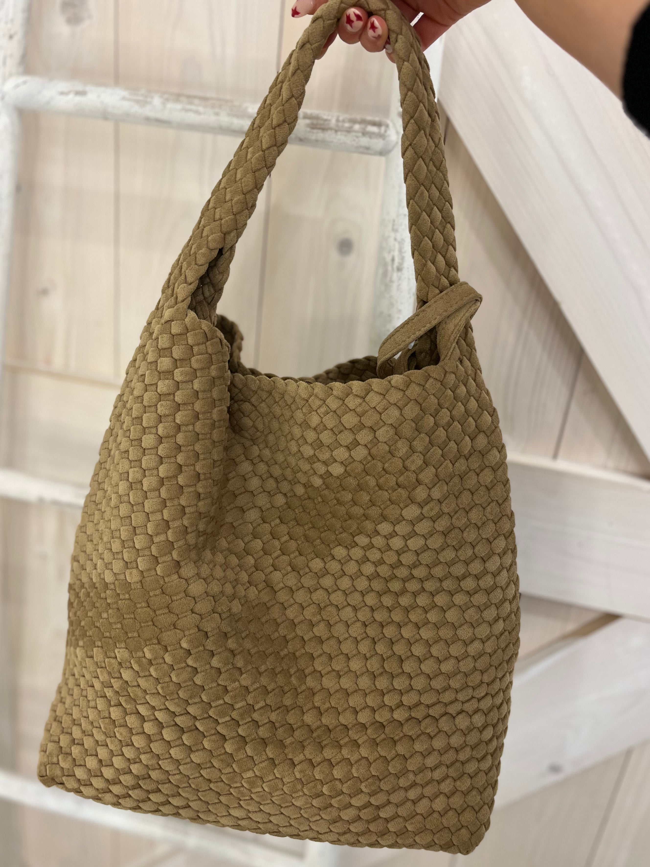 Woven Hobo Bag