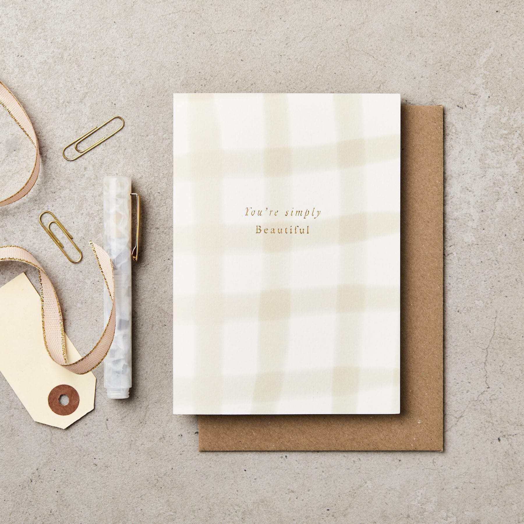 YOU’RE SIMPLY BEAUTIFUL CARD