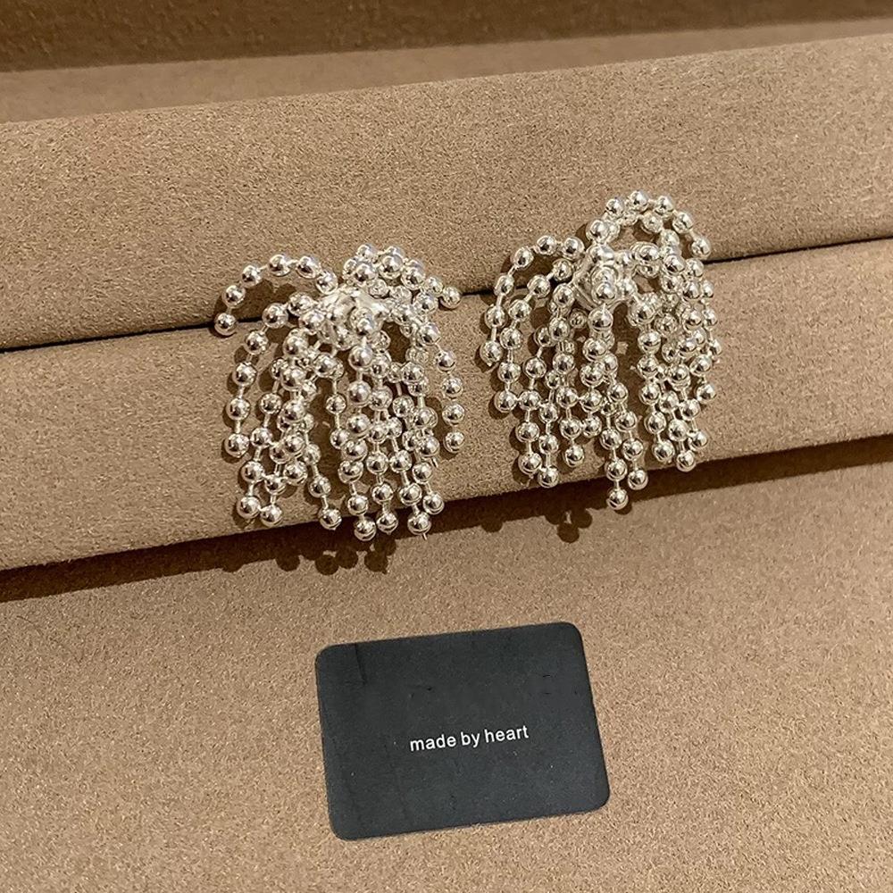 Multi Strand Fountain Earring