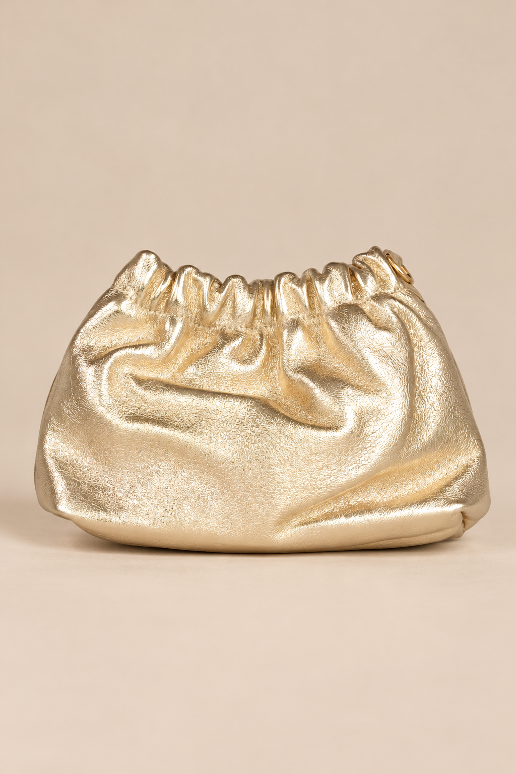 Hobo Style Leather Pouch Bag
