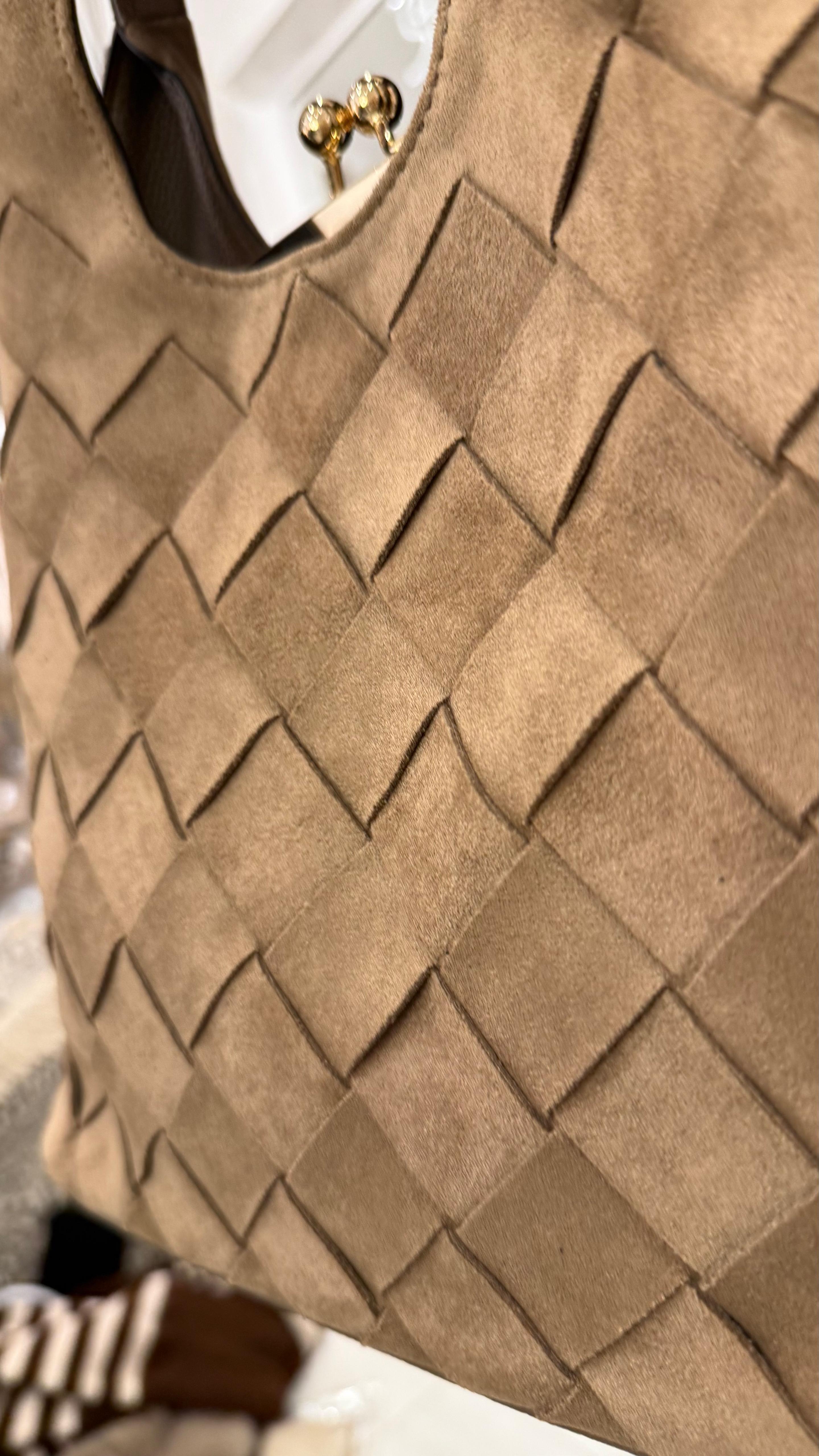 Chrissy Faux Suede Bag