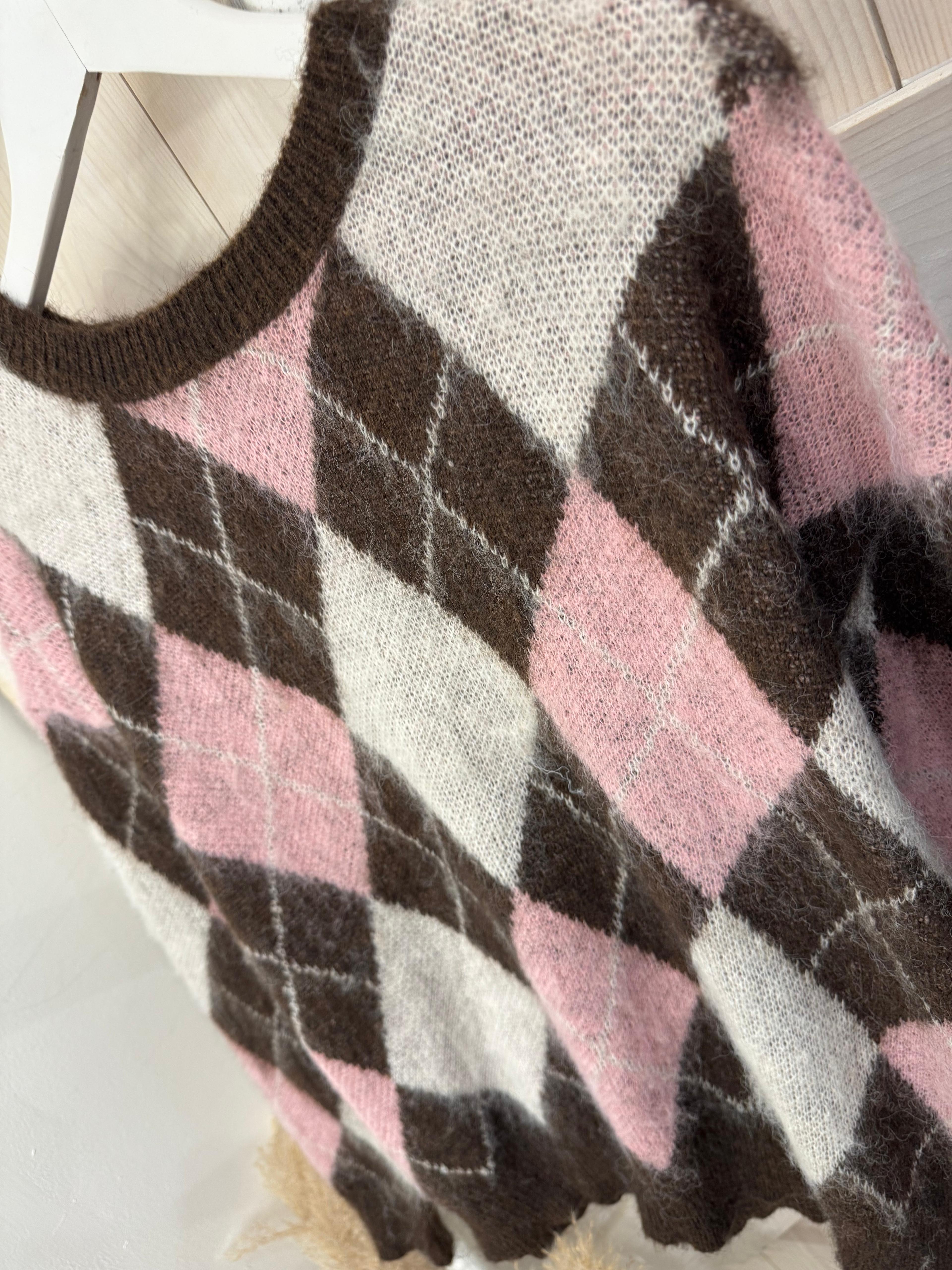 Amalie Argyle Knit