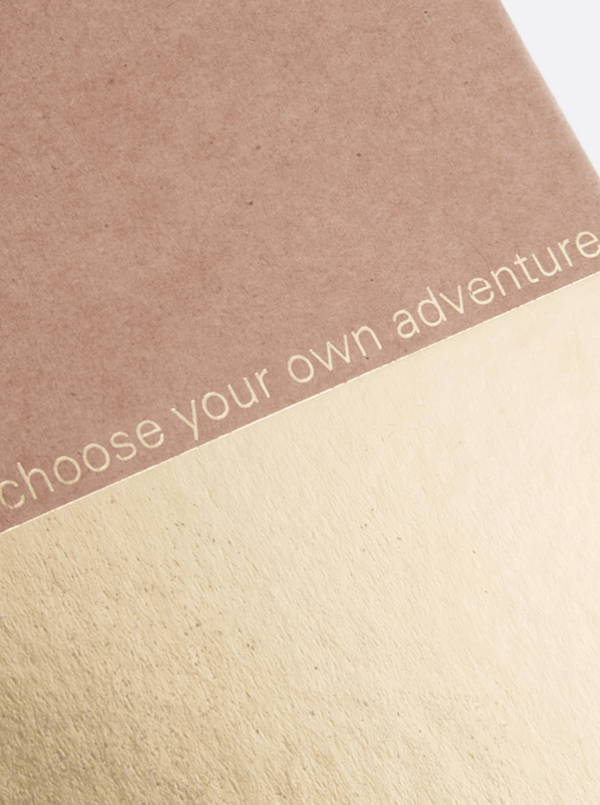 'Choose your own adventure' Notebook
